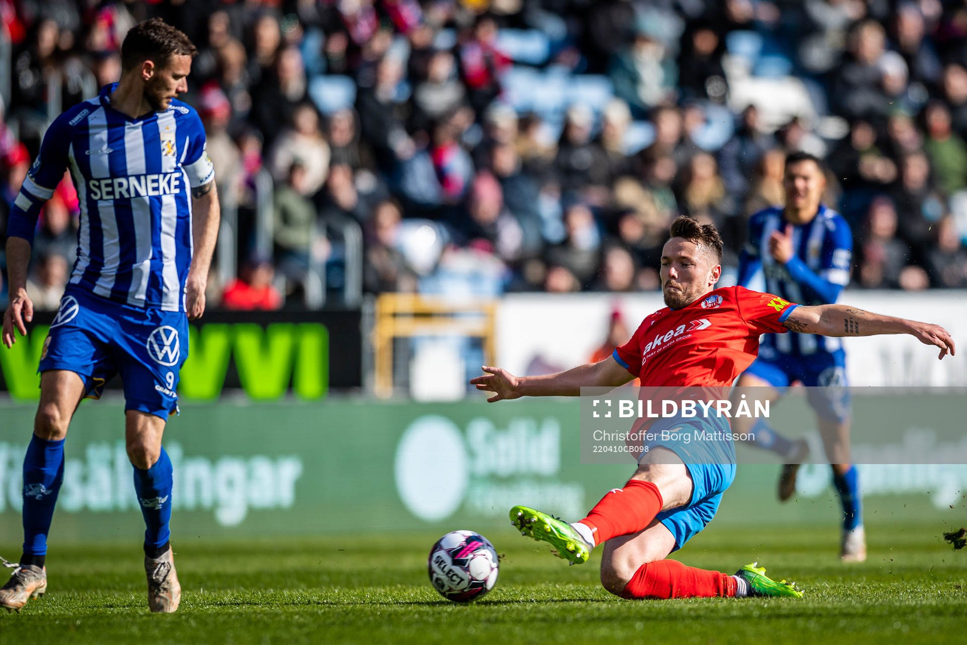 IFK Göteborgs Marcus Berg och Helsingborgs Viljormur