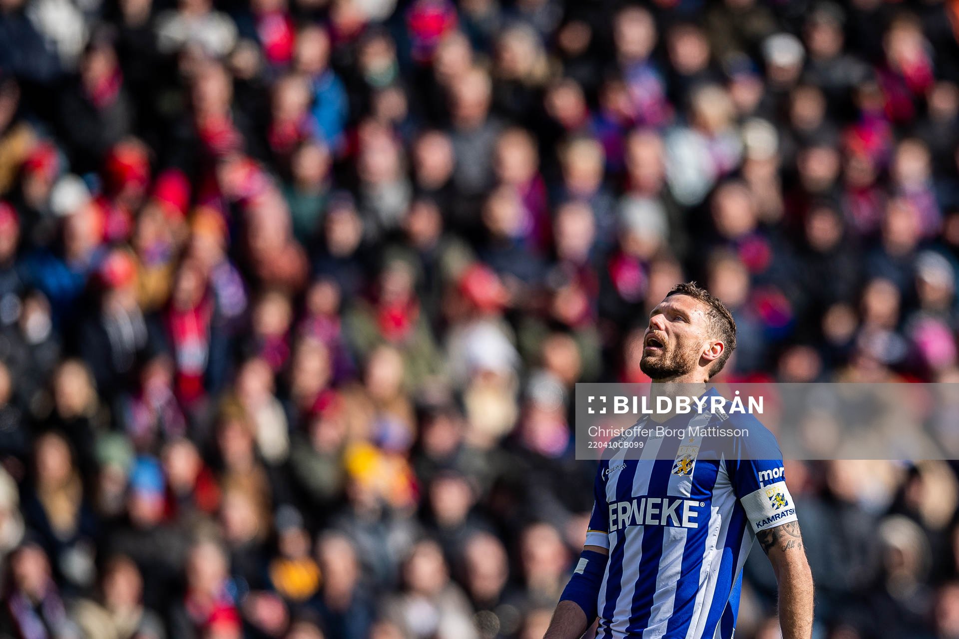 IFK Göteborgs Marcus Berg deppar