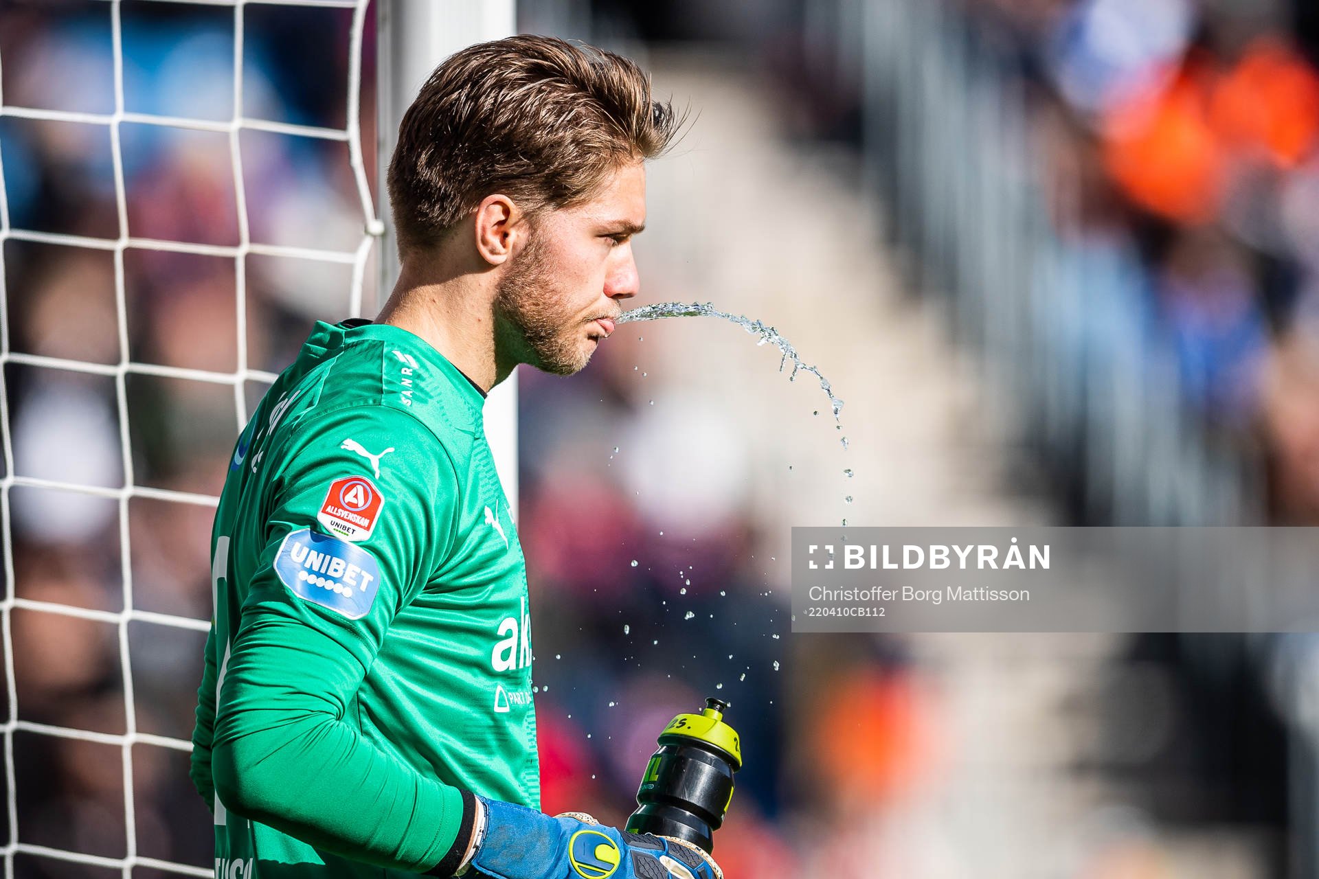 Helsingborgs målvakt Kalle Joelsson