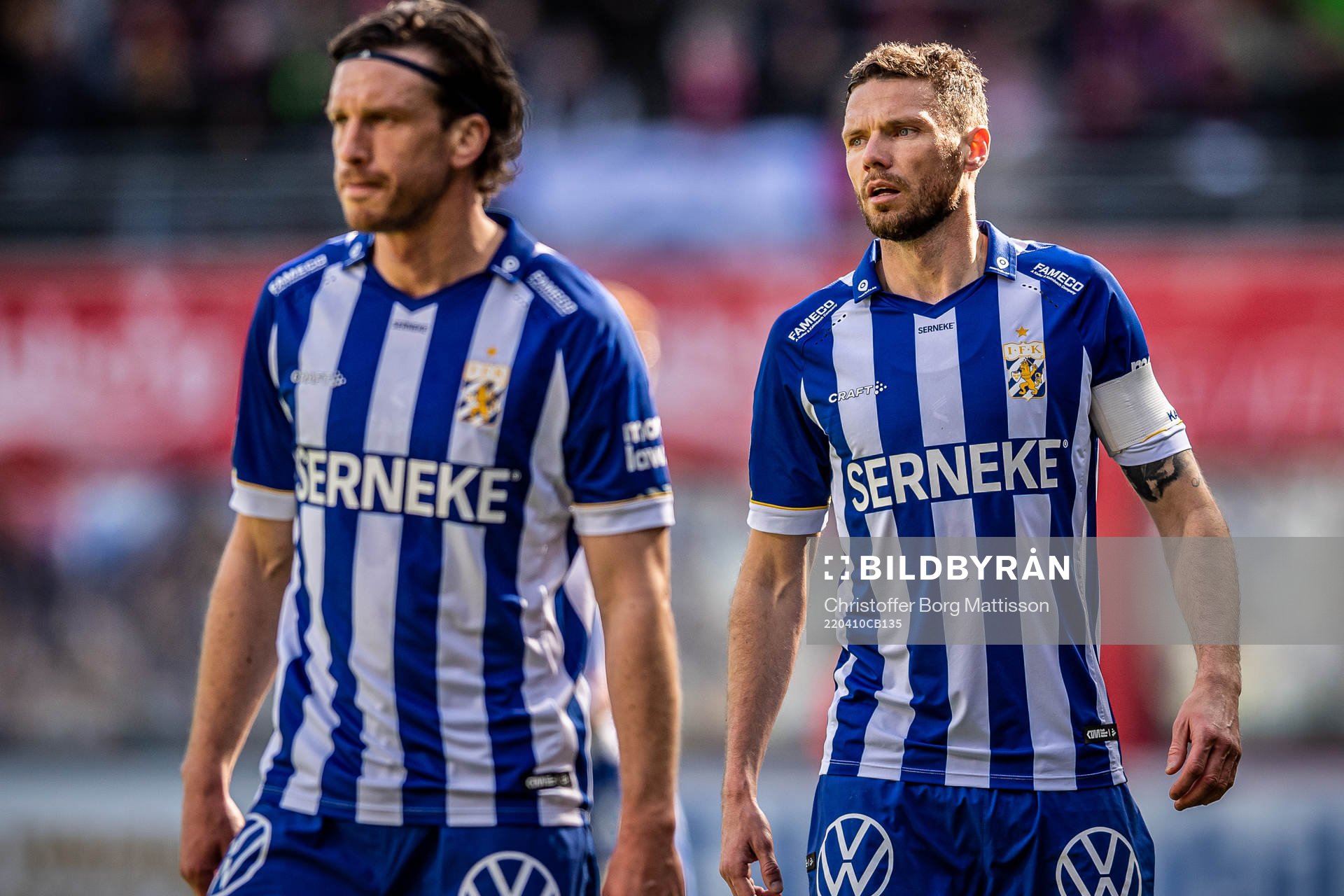 IFK Göteborgs Gustav Svensson och Marcus Berg