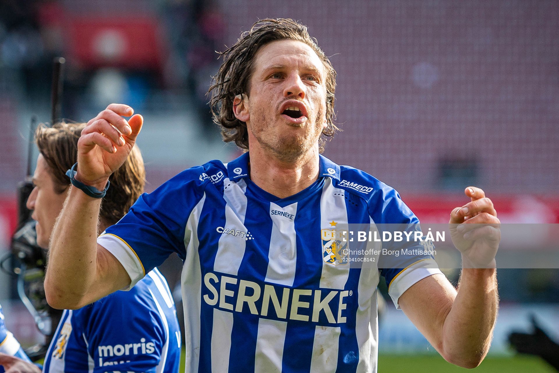 IFK Göteborgs Gustav Svensson jublar