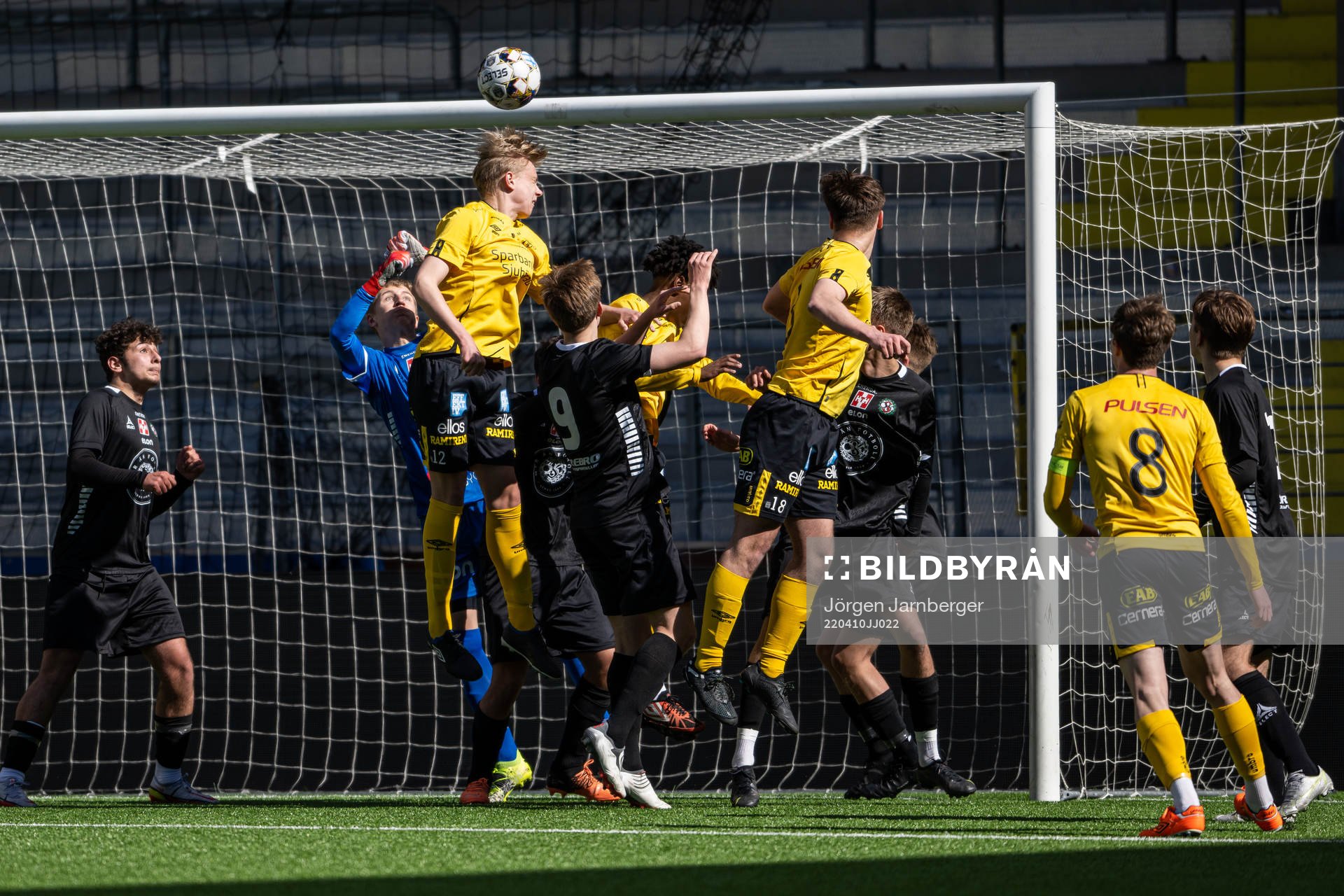Kamp i Örebros straffområde vid hörna