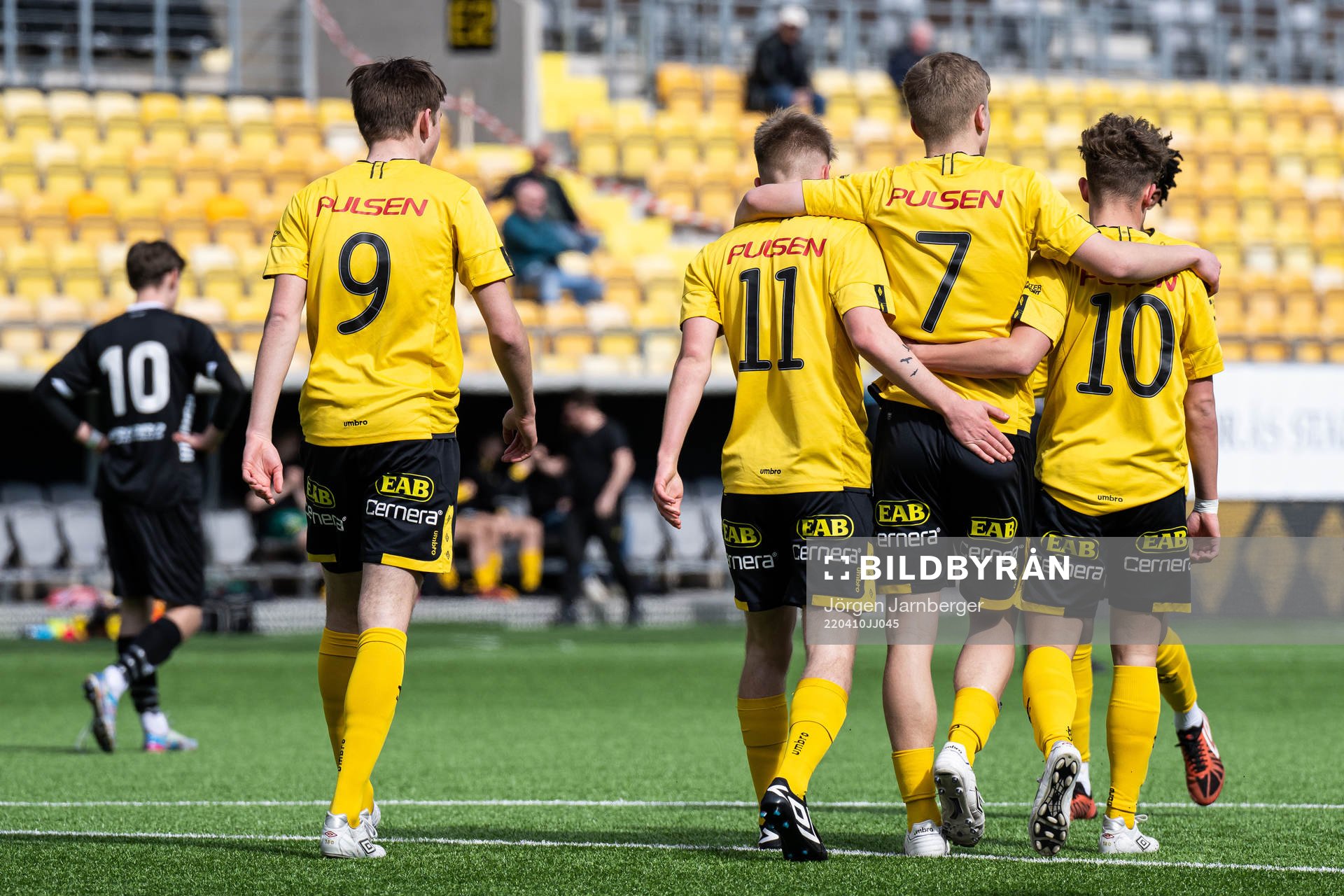 Elfsborgs spelare jublar