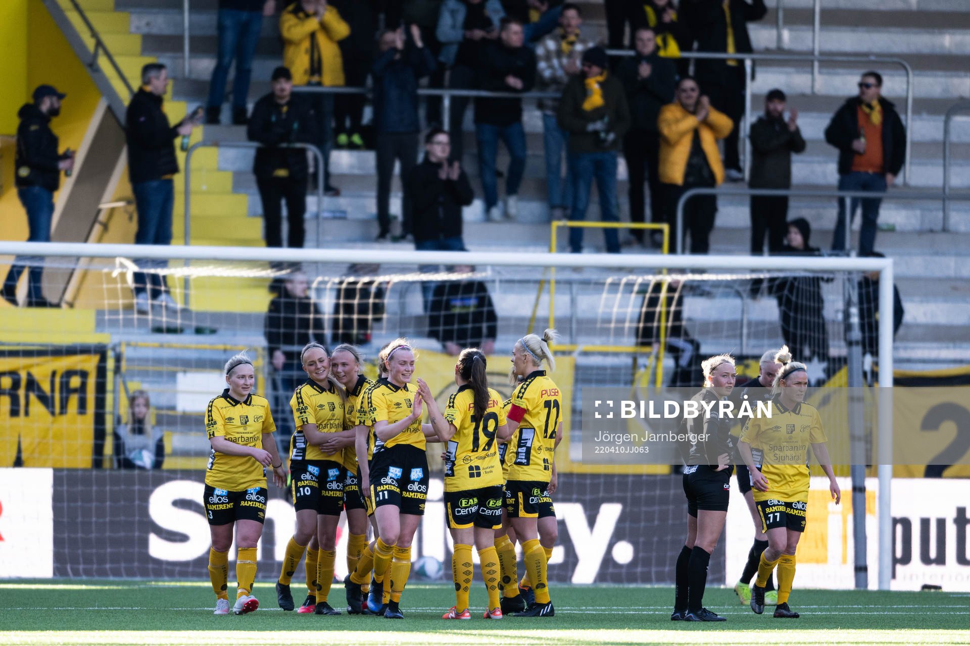 Elfsborgs spelare jublar
