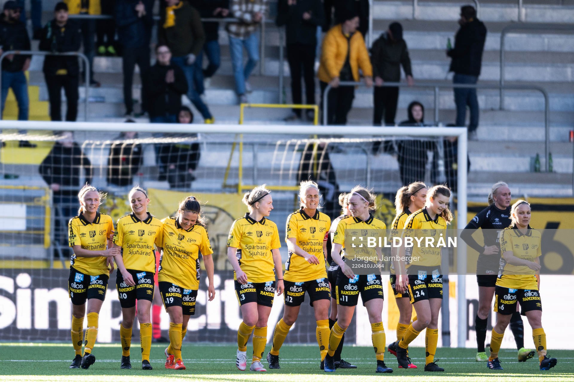 Elfsborgs spelare jublar