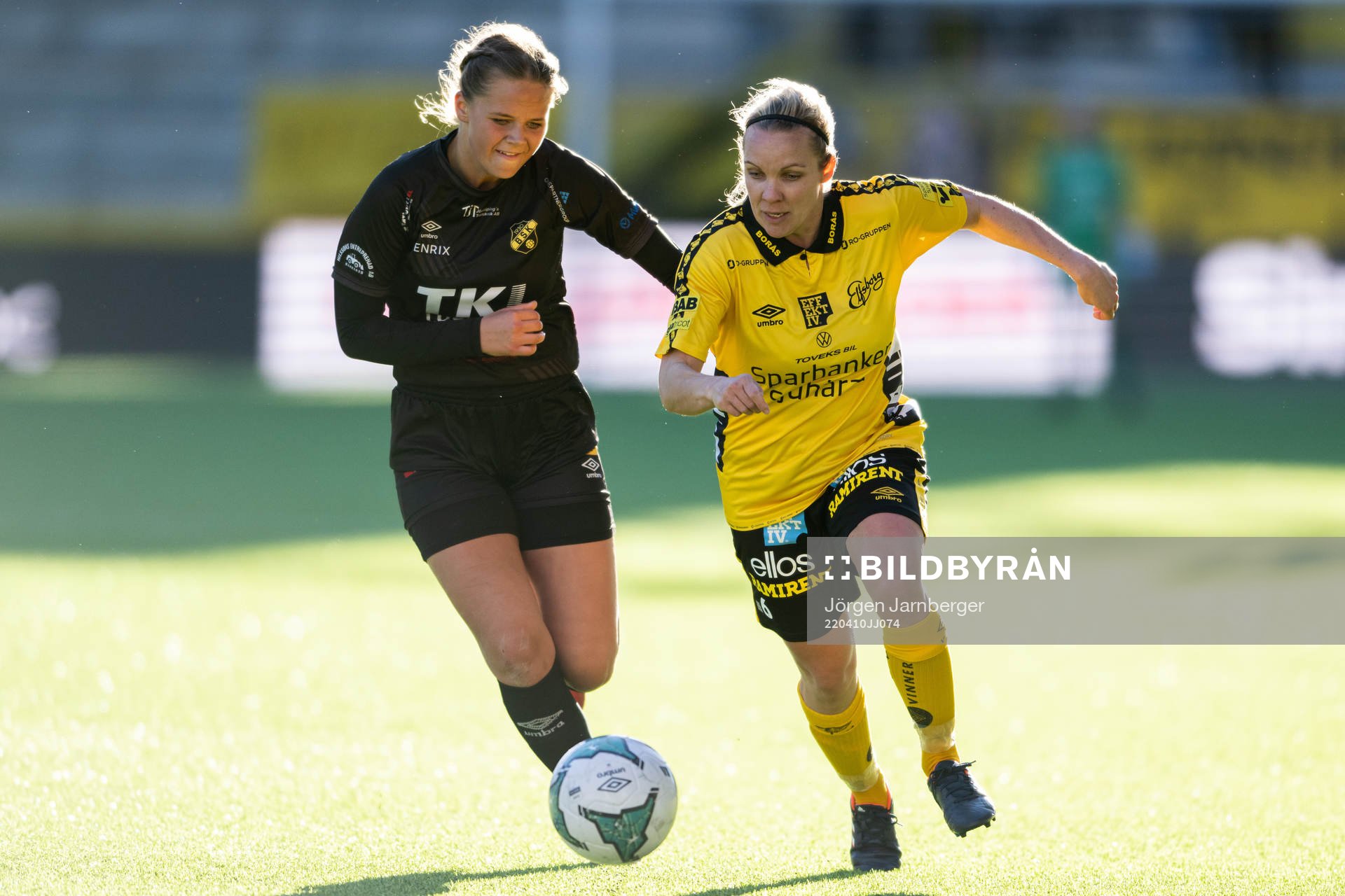 Bankeryds Julia Alvarsson och Elfsborgs Linda Westberg