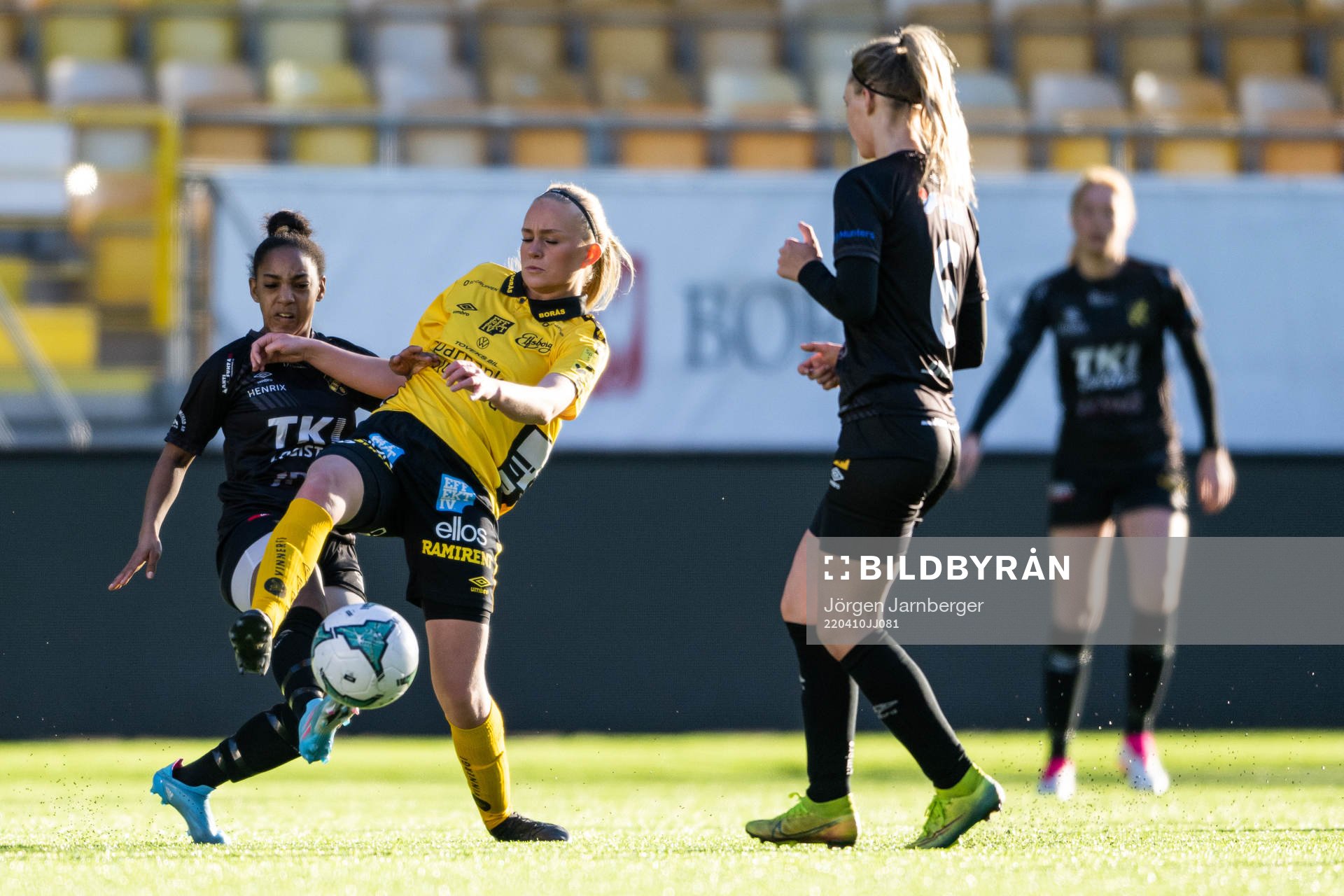 Bankeryds Joewi Matias och Elfsborgs Matilda Ståhlbom