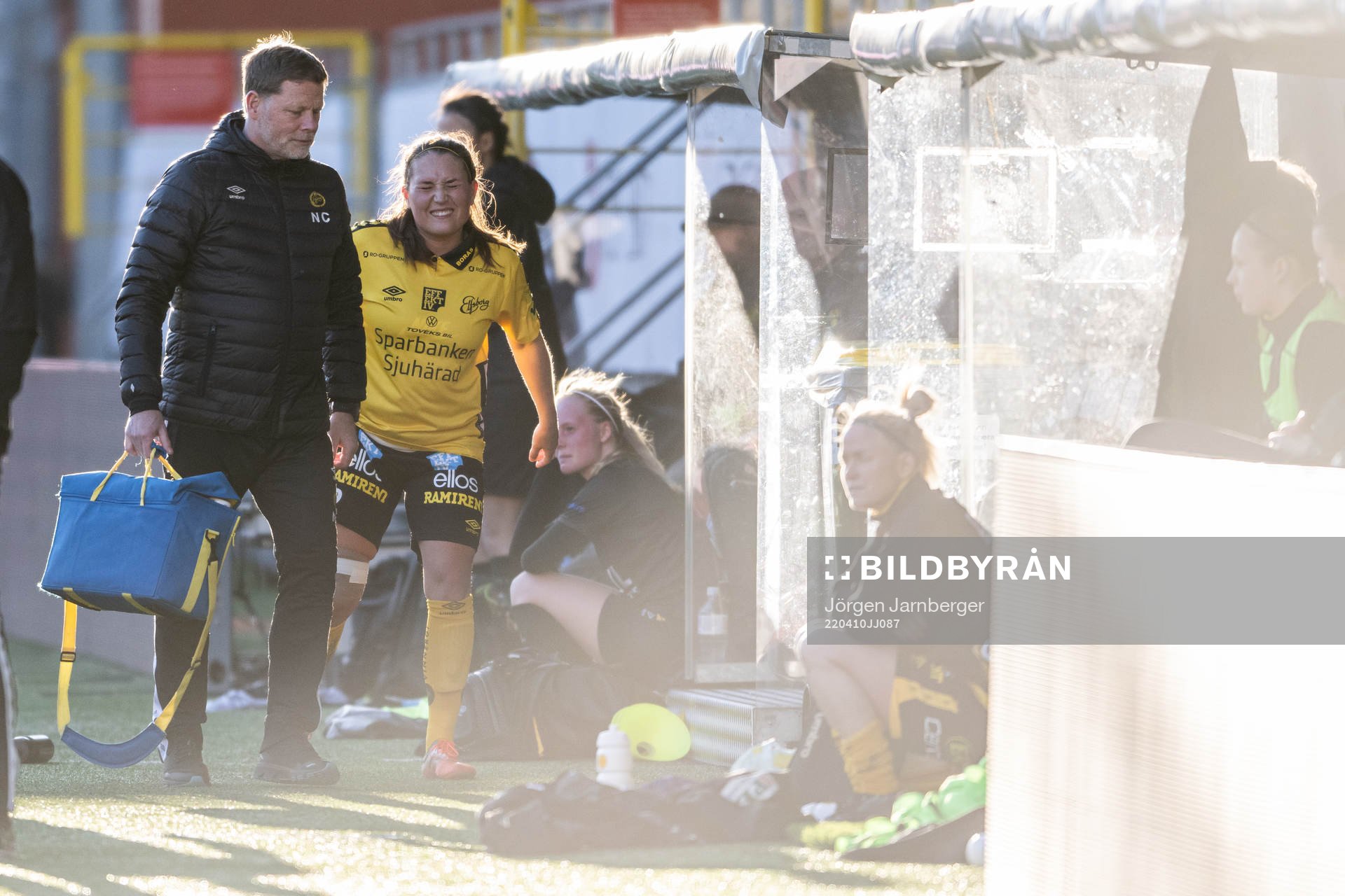 Elfsborgs Johanna Kalinski Köhlqust skada