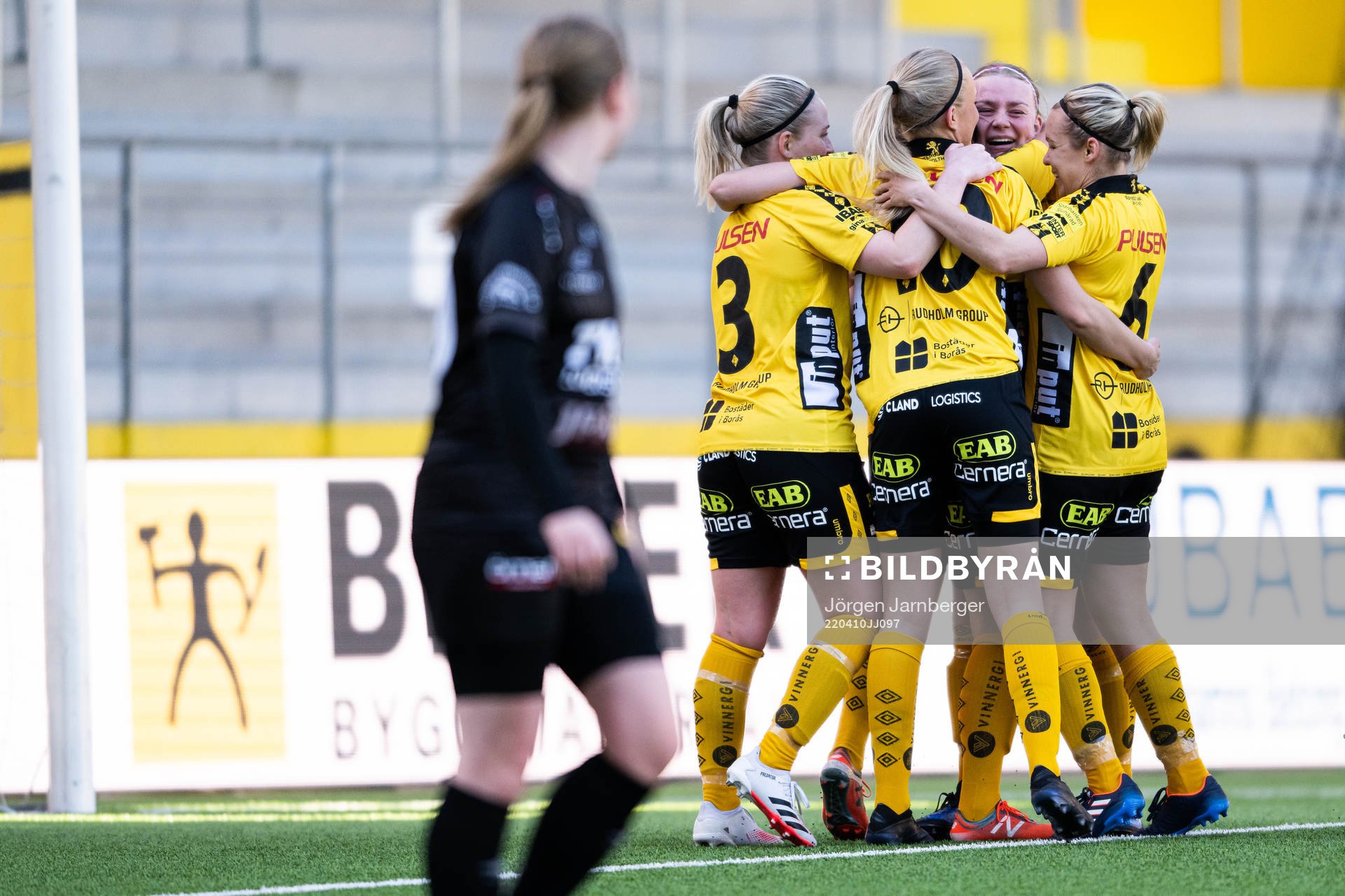 Elfsborgs spelare jublar