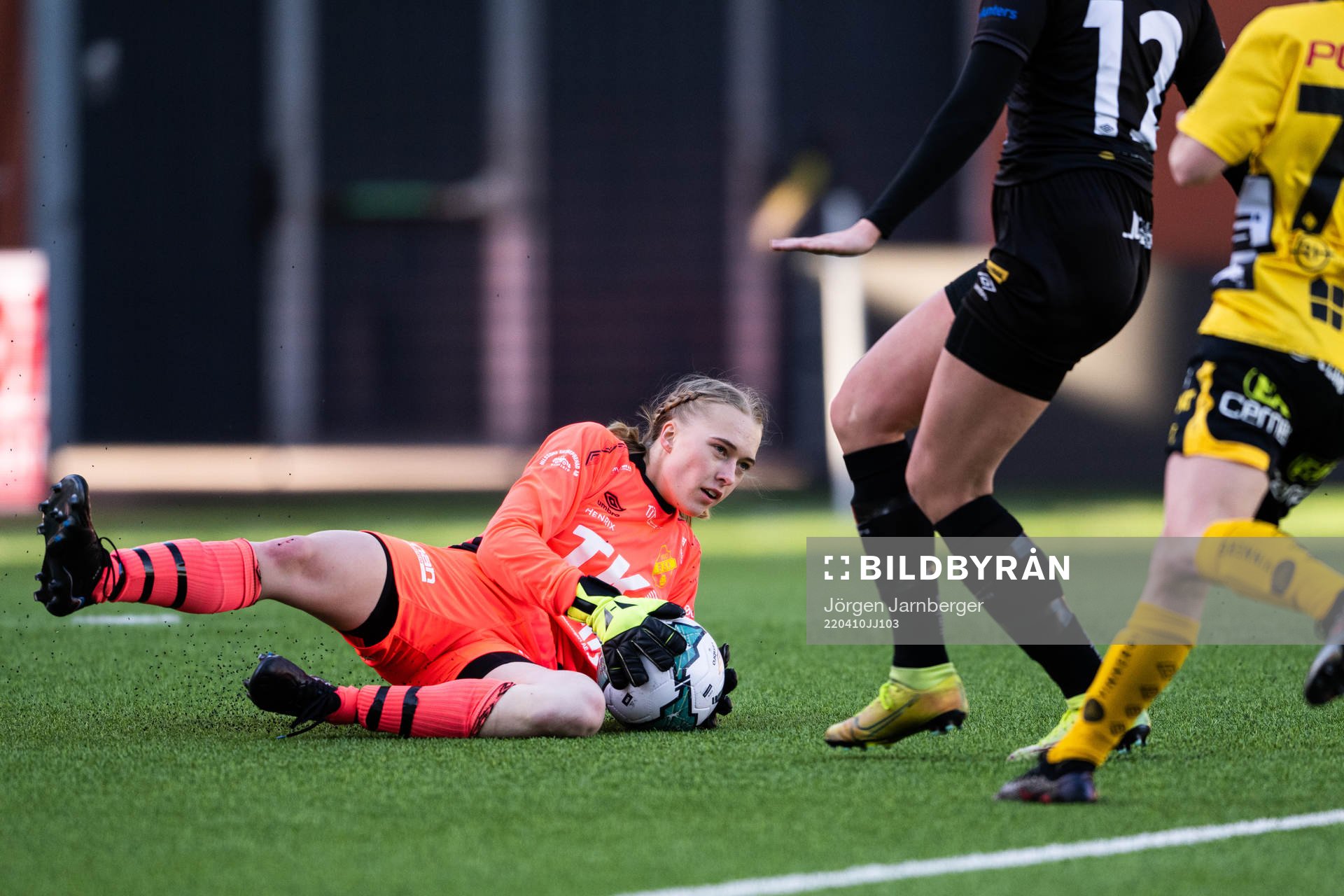 Bankeryds målvakt Johanna Tyngel