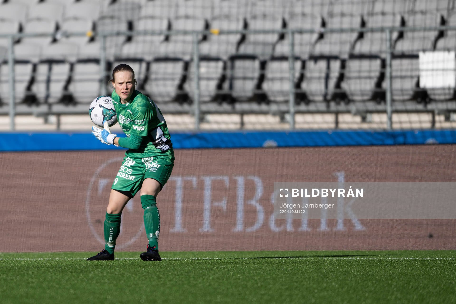 Elfsborgs målvakt Rebecka Wikander