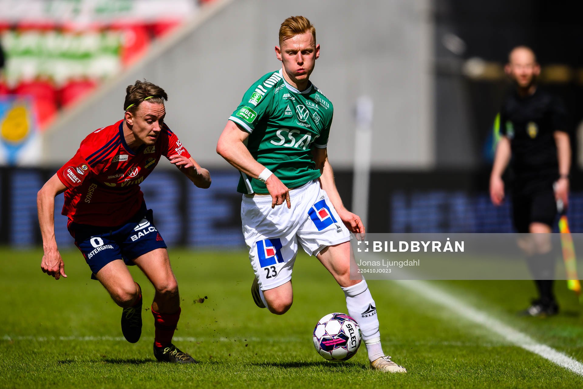 Östers Isak Magnusson och Brages Christopher Redenstrand
