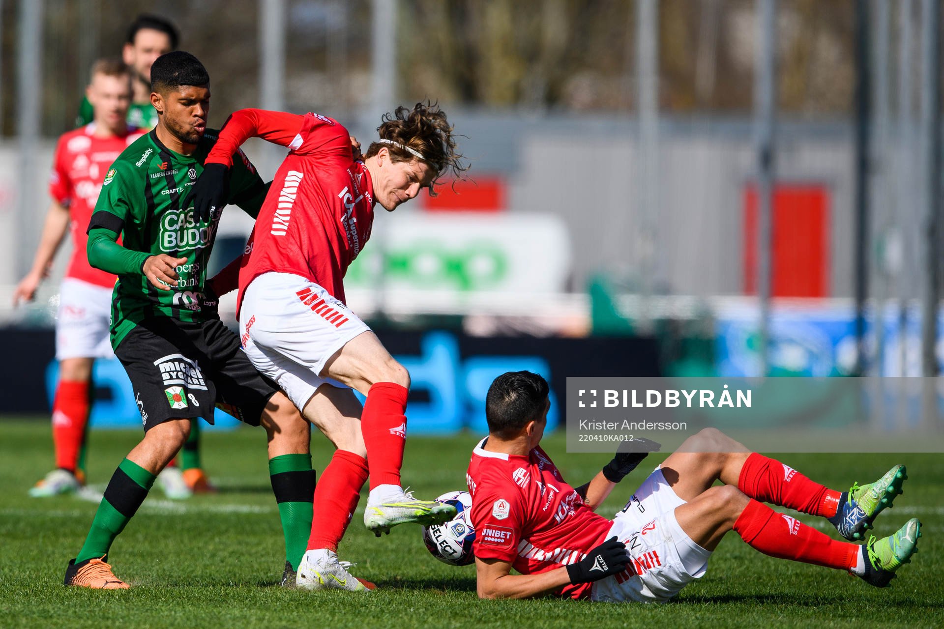 Varbergs Luke Le Roux och Kalmars Oliver Berg