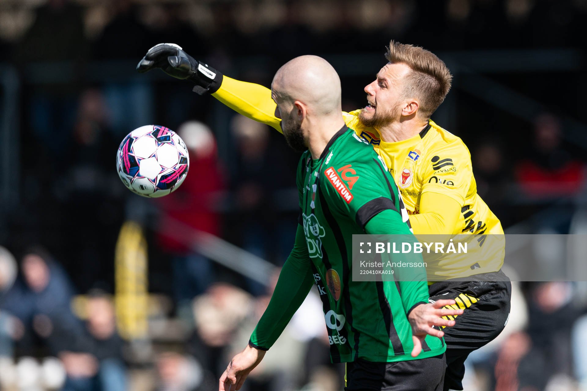 Kalmars målvakt Ricardo Friedrich