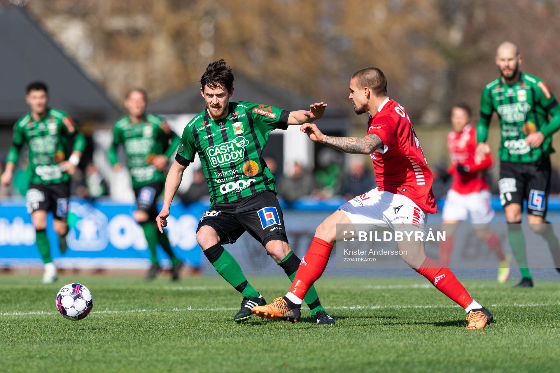 Varbergs Robin Tranberg och Kalmars Douglas Bergqvist