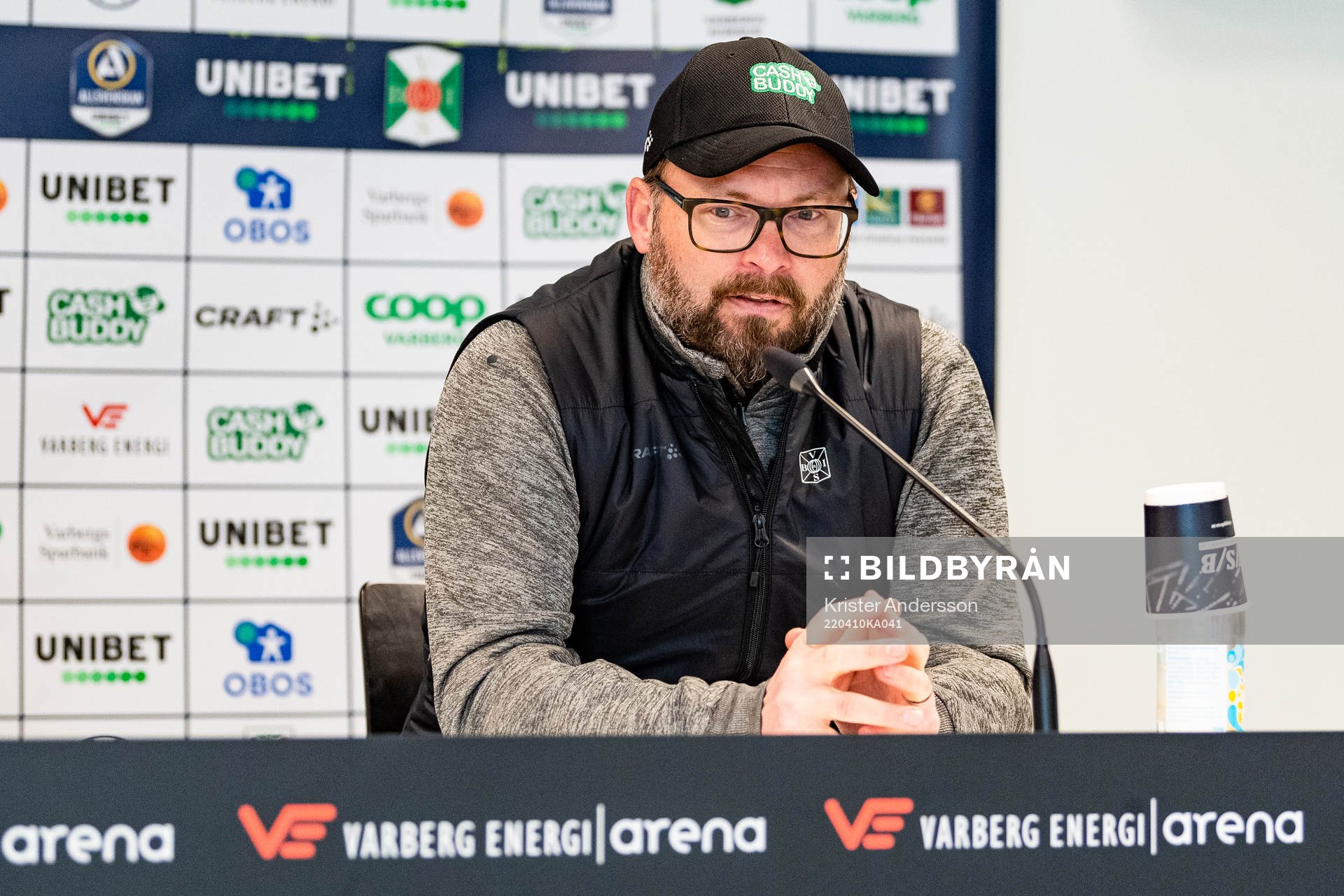 Varbergs tränare Joakim Persson