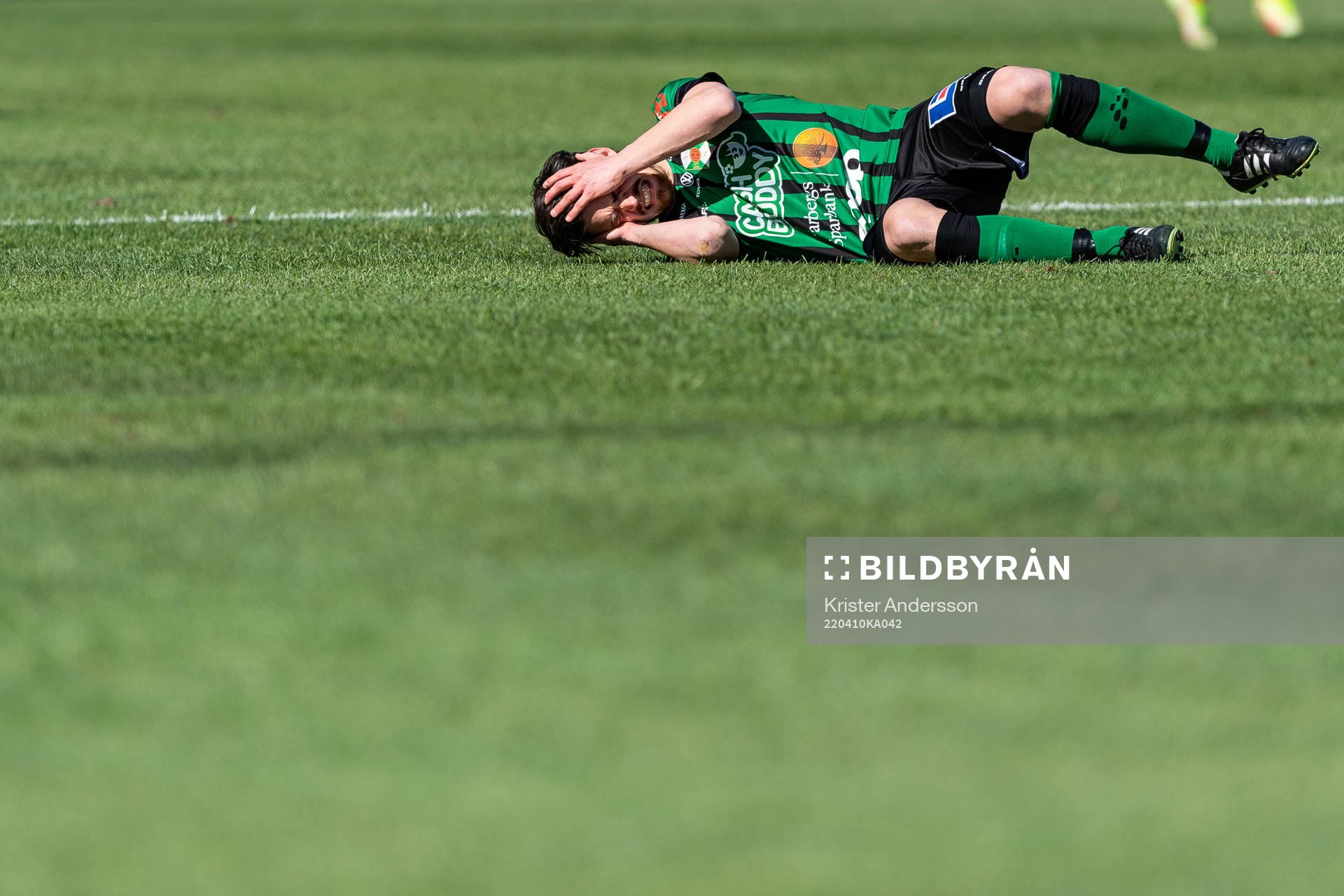 Varbergs Robin Tranberg har ont