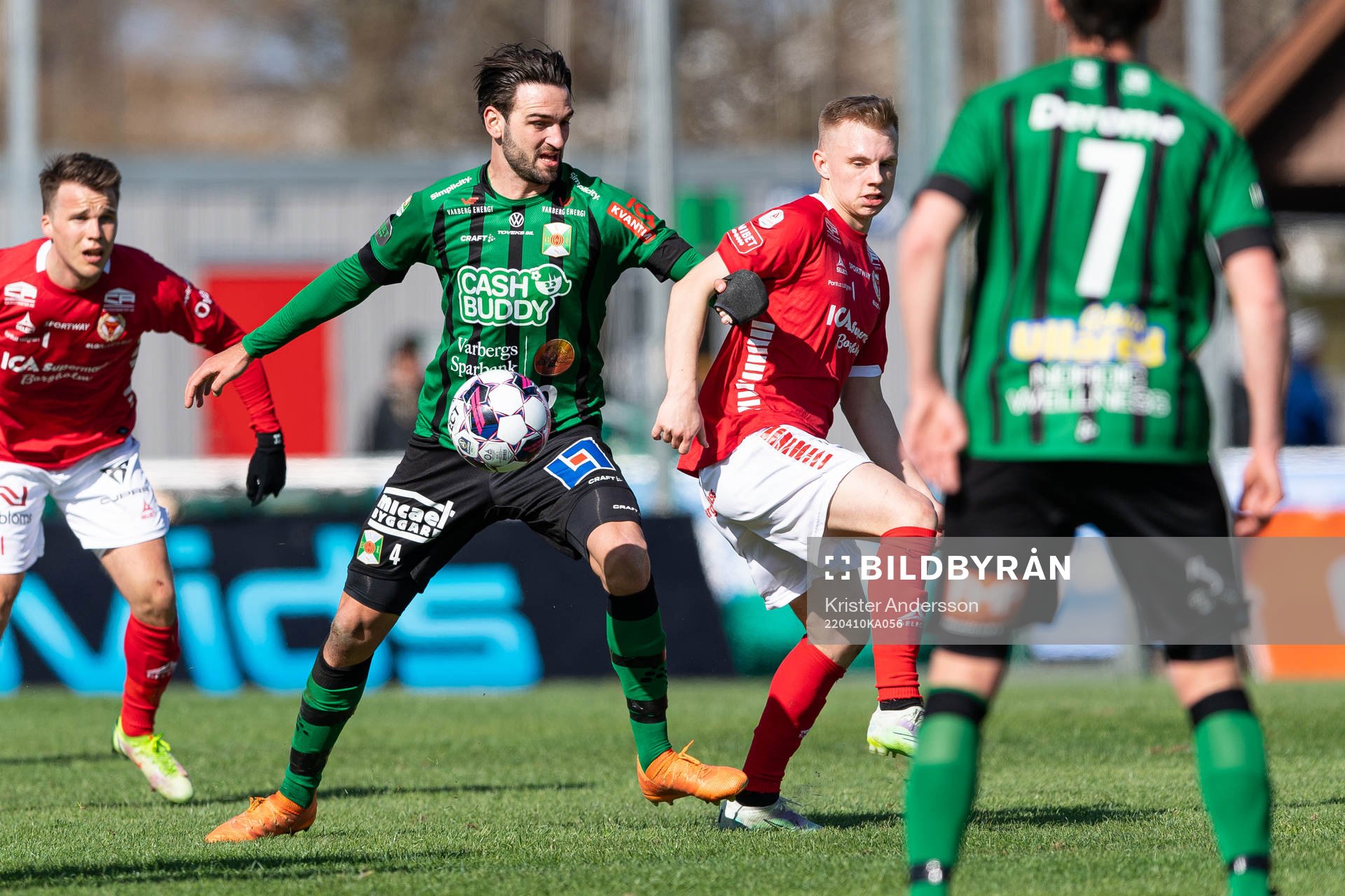 Varbergs Oliver Stanisic och Kalmars Isak Jansson