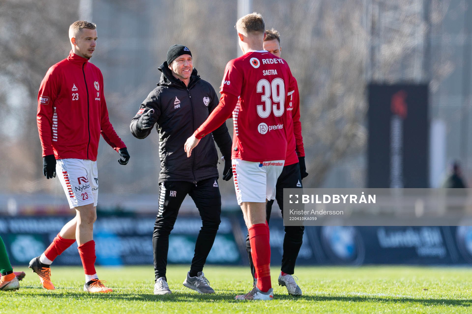Kalmars tränare Henrik Rydström