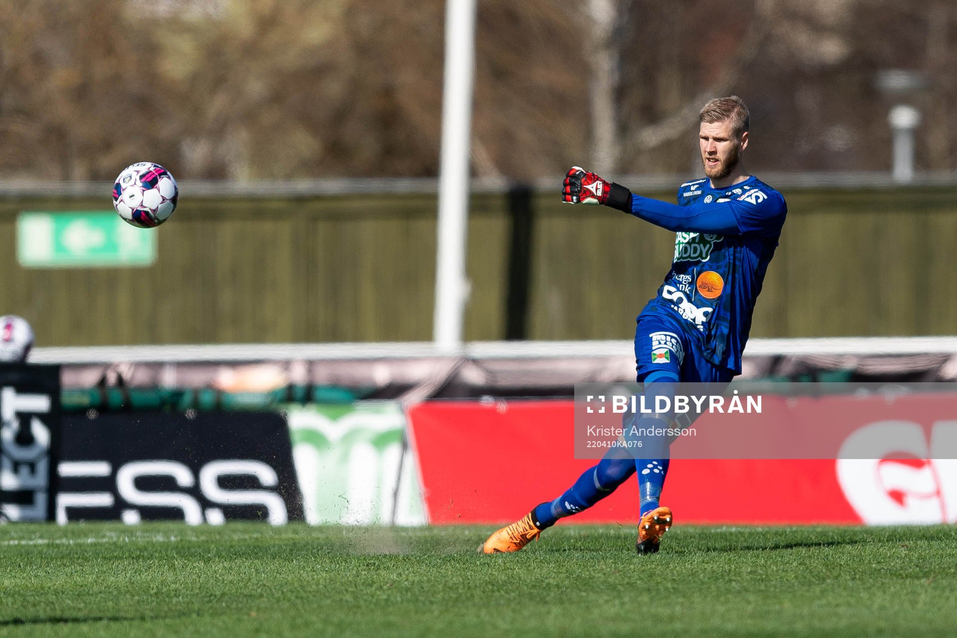 Varbergs målvakt Fredrik Andersson