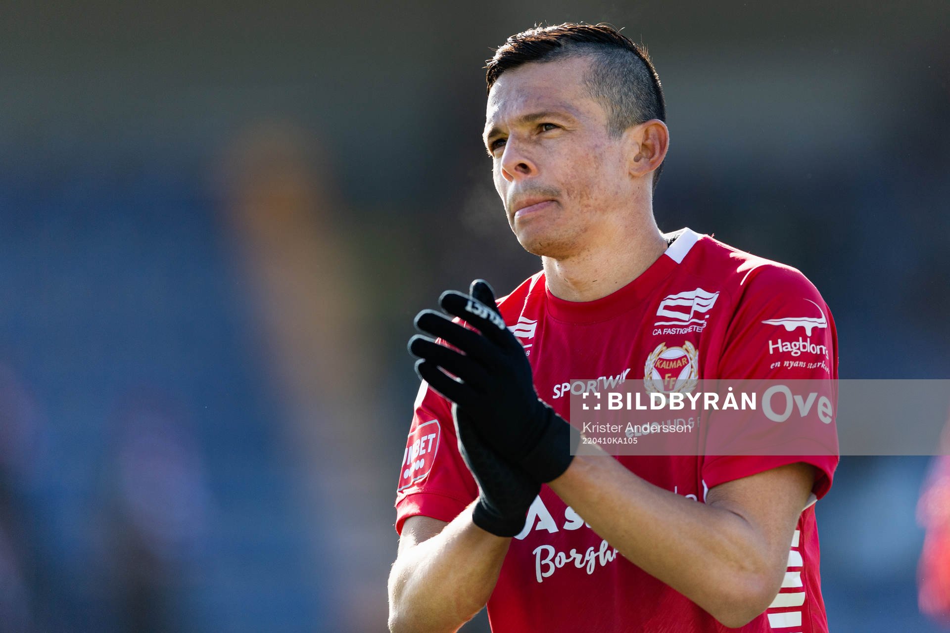 Kalmars Romario Pereira Sipiao jublar