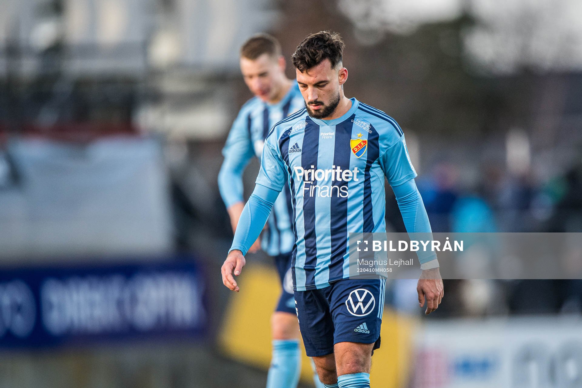 Djurgårdens Sead Haksabanovic deppar fotbollsmatchen i