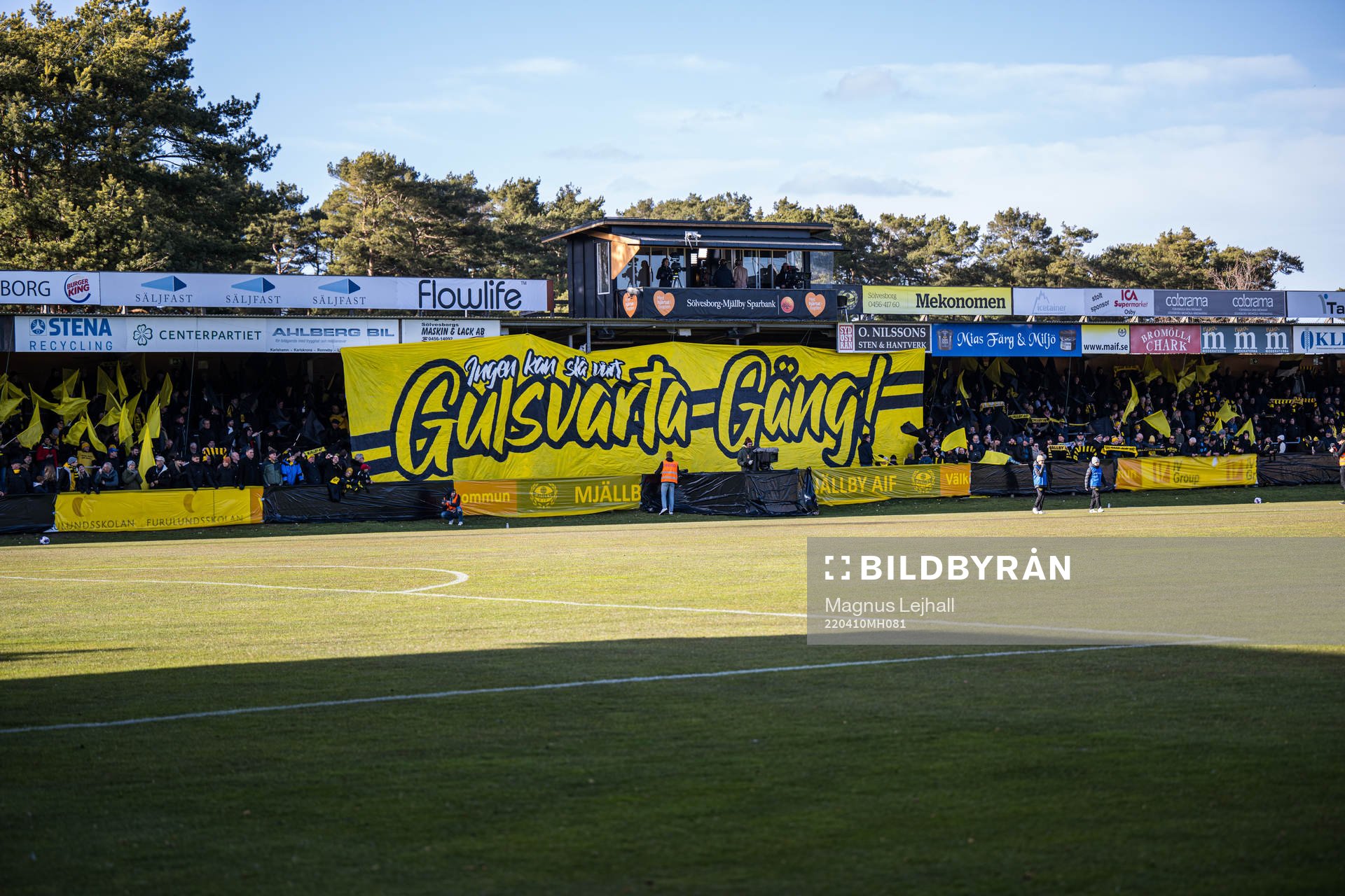 Mjällby tifo