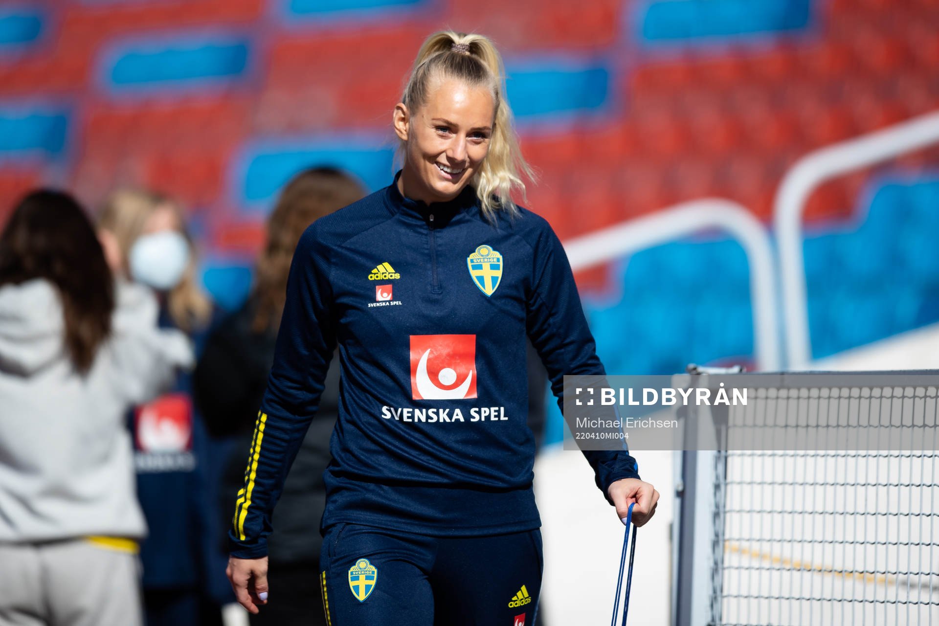 Stina Blackstenius of Sweden