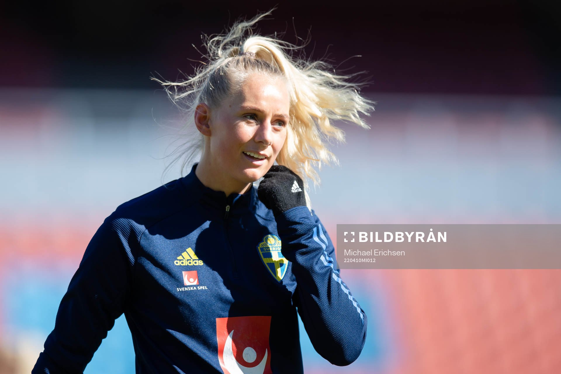 Stina Blackstenius of Sweden
