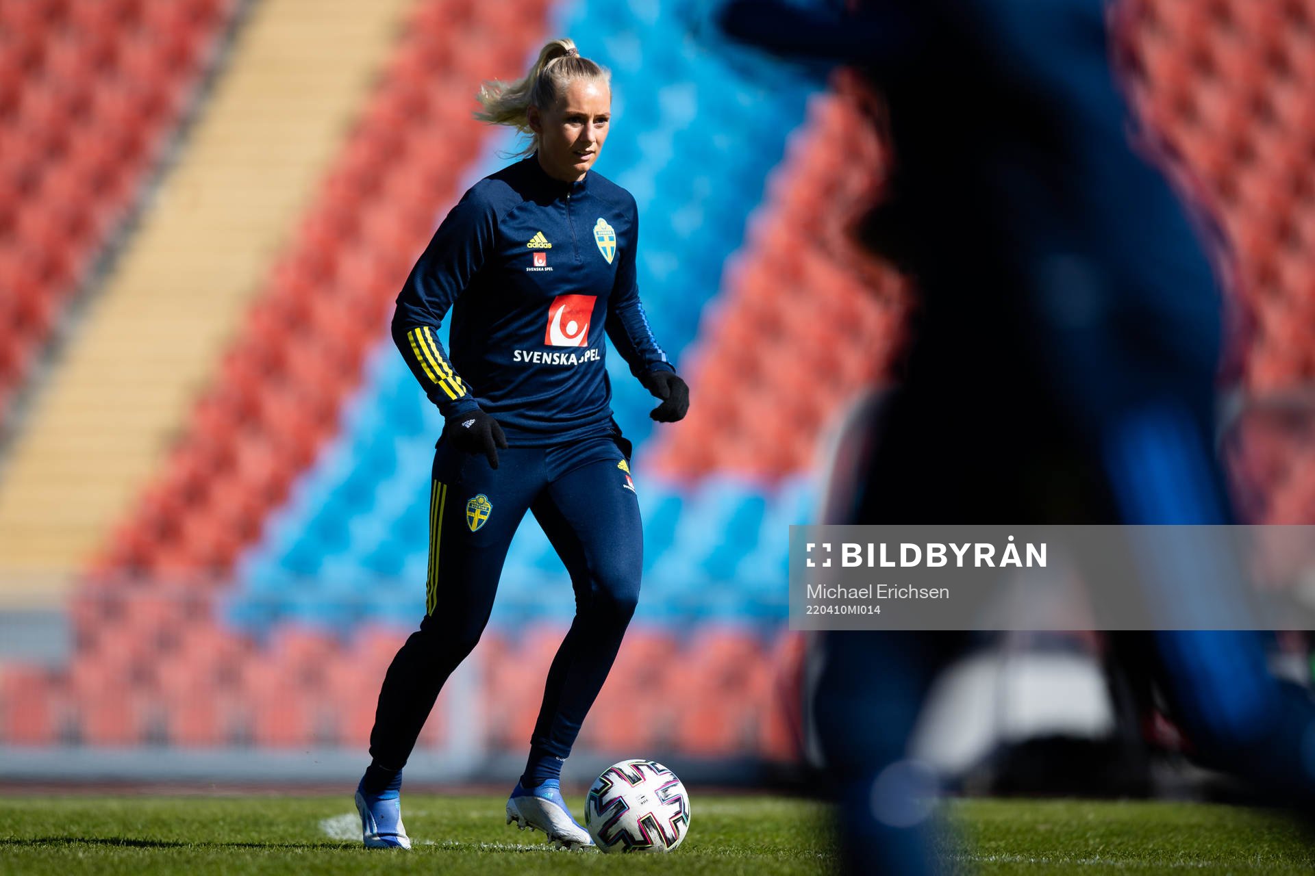 Stina Blackstenius of Sweden