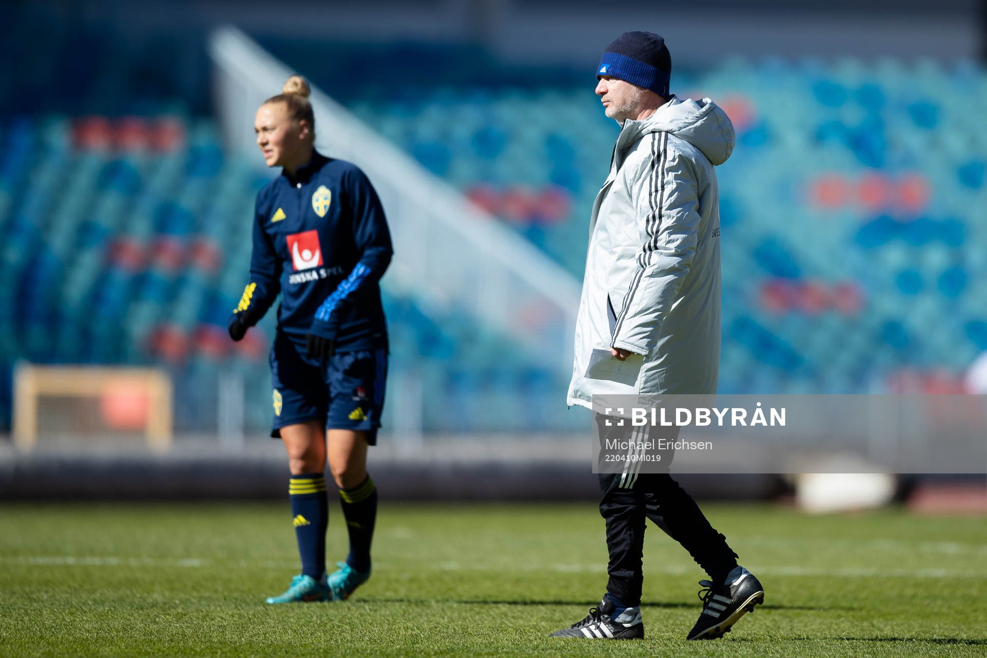 Peter Gerhardsson, head coach of Sweden