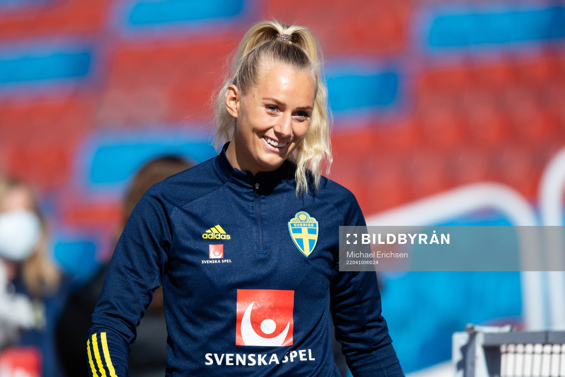 Stina Blackstenius of Sweden