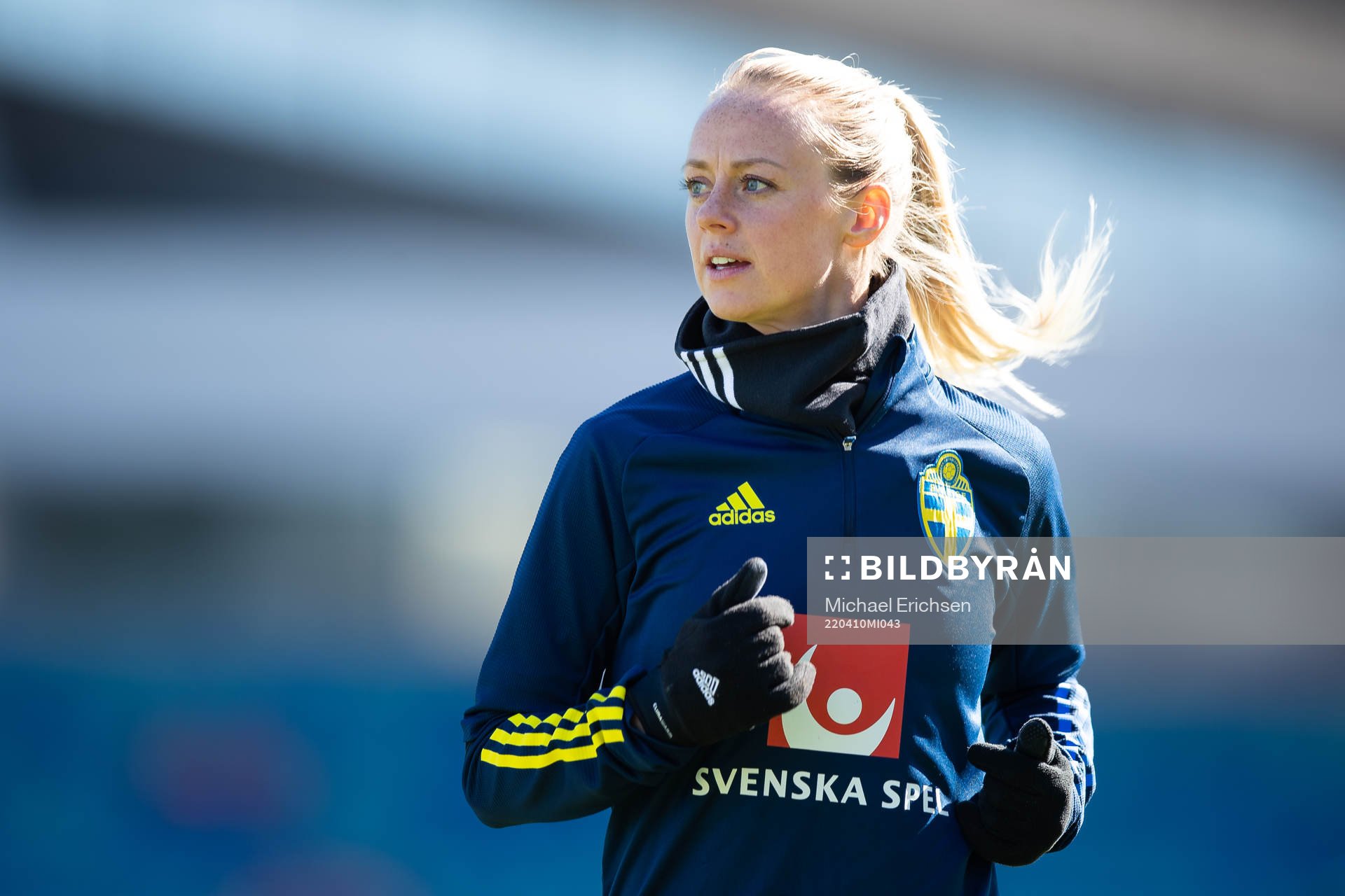 Amanda Ilestedt of Sweden