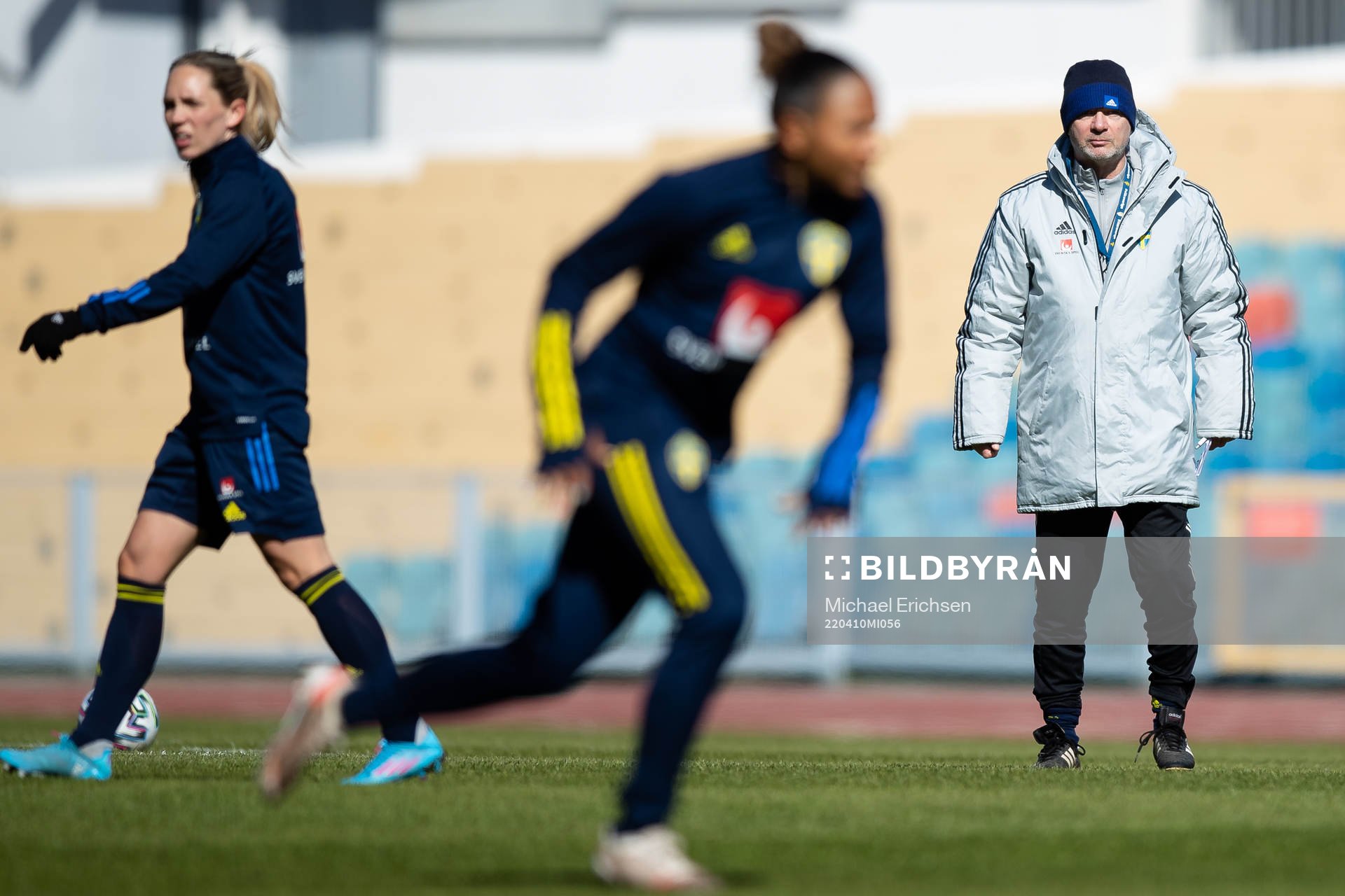 Peter Gerhardsson, head coach of Sweden