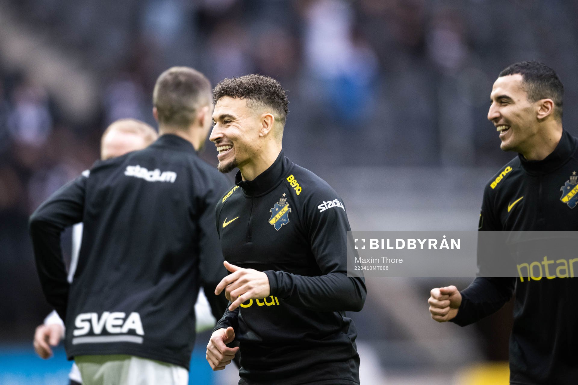 s Jordan Larsson och Nabil Bahoui