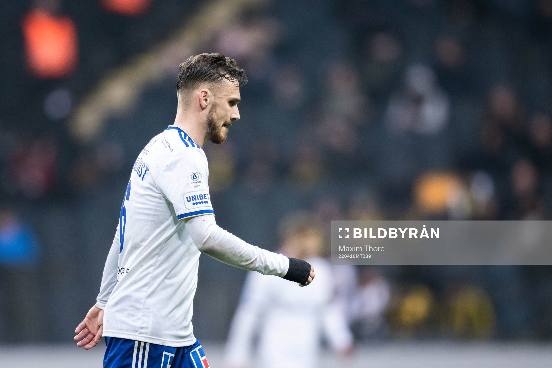 IFK Norrköpings Linus Wahlqvist Egnell deppar