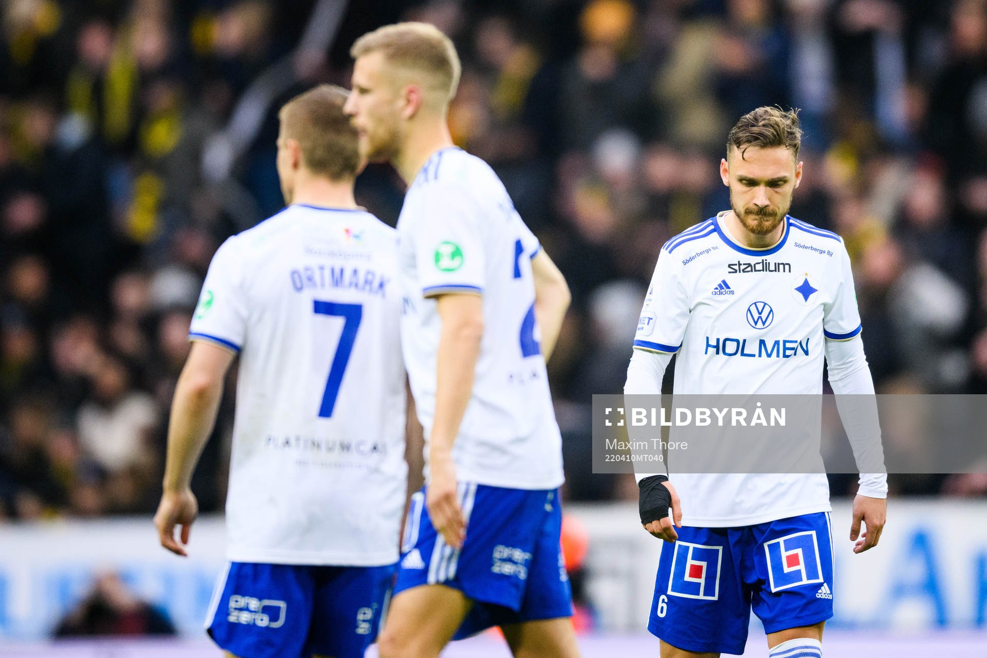 IFK Norrköpings Linus Wahlqvist Egnell deppar