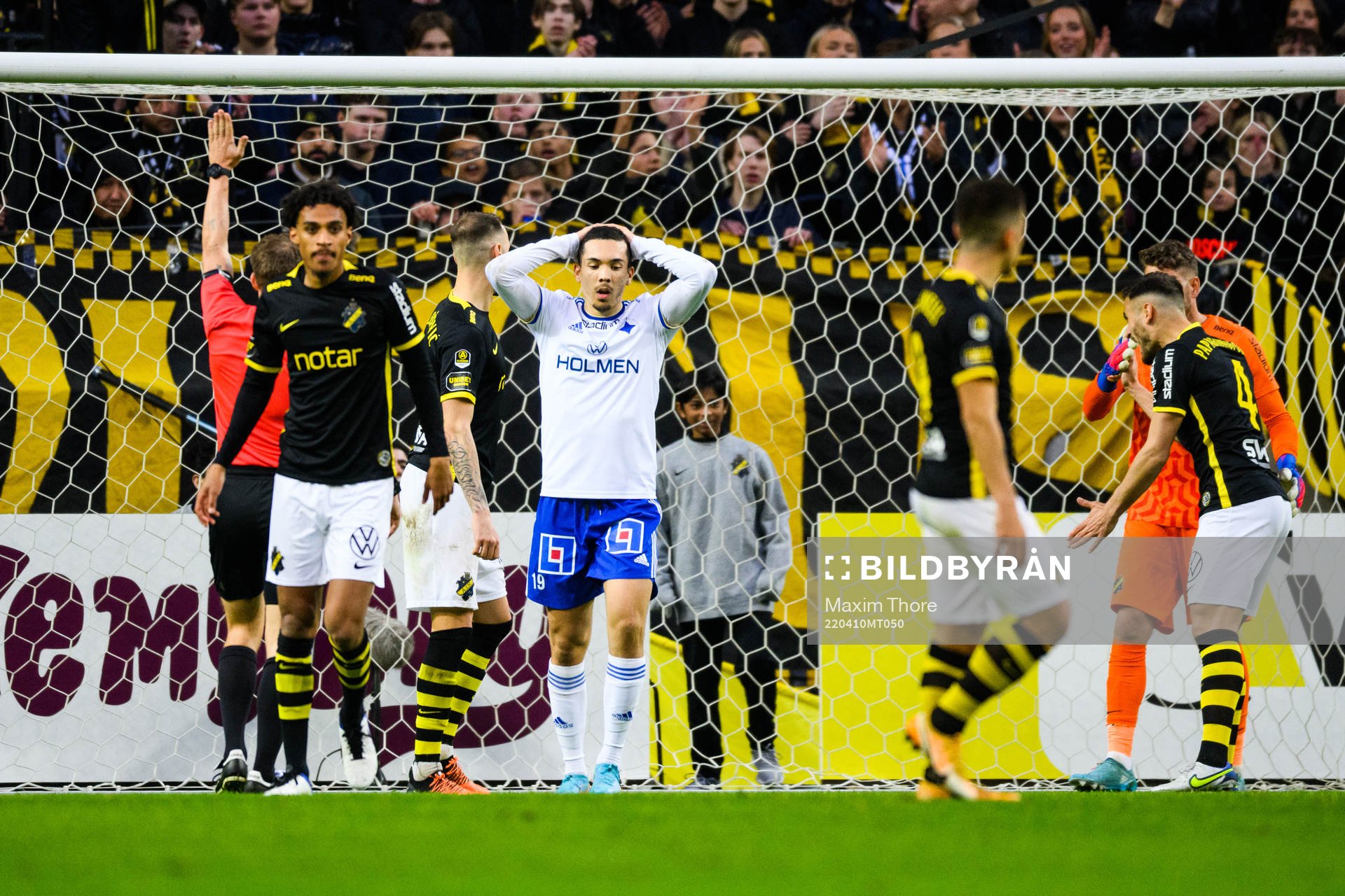 IFK Norrköpings Lucas Lima deppar