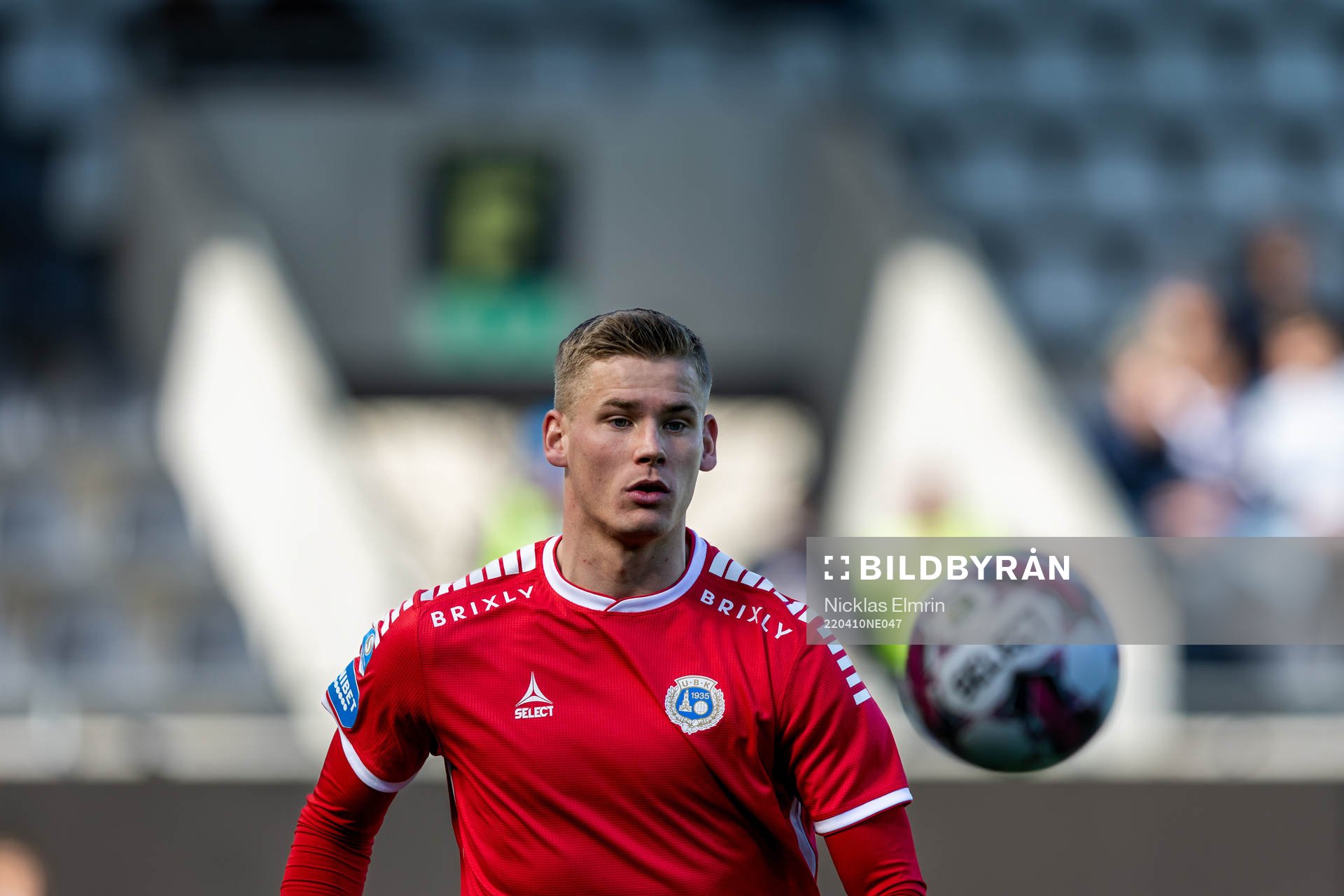 Utsiktens målvakt Johan Brattberg
