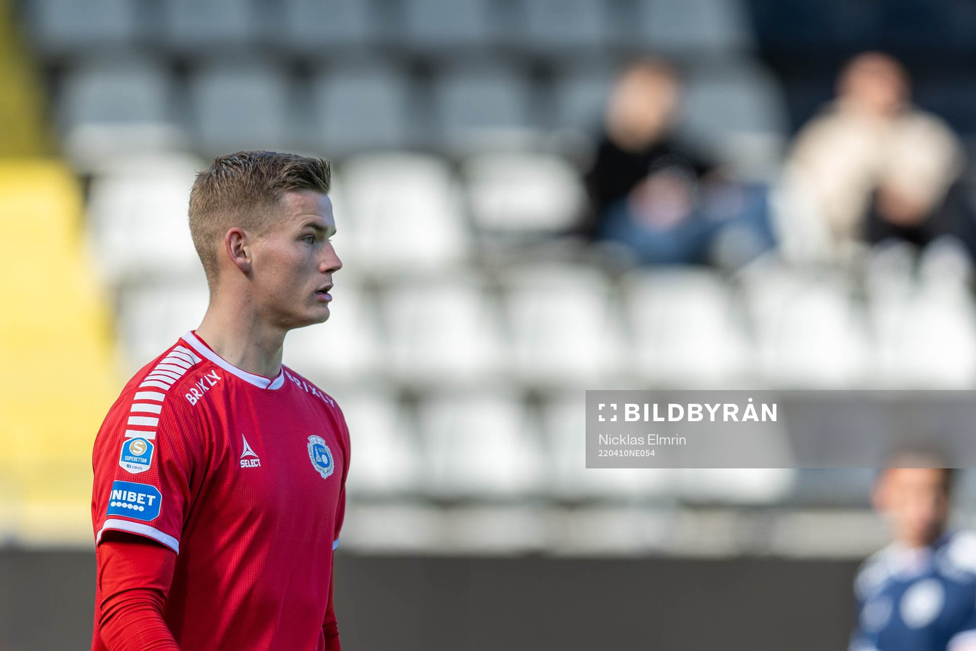 Utsiktens målvakt Johan Brattberg