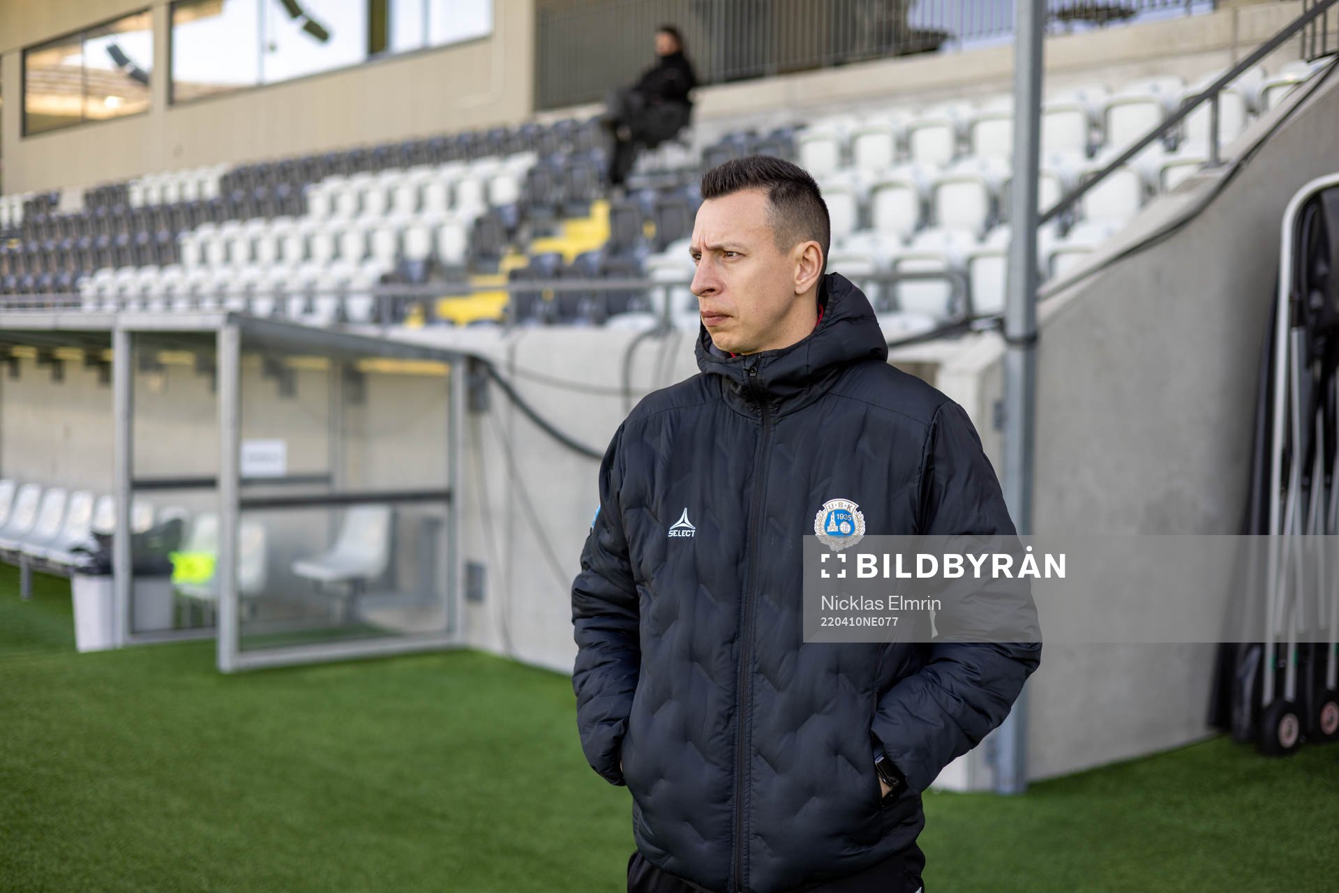 Utsiktens assisterande tränare Martin Smedberg Dalence