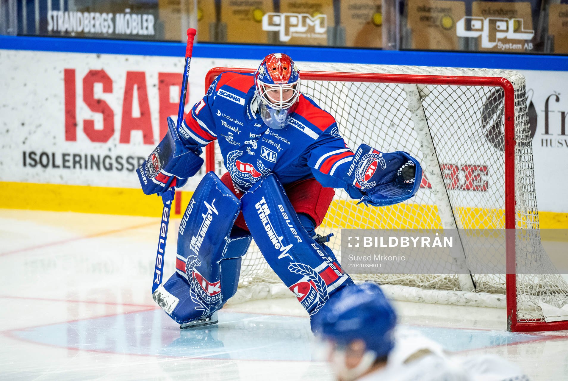 Oskarshamns målvakt Tim Juel