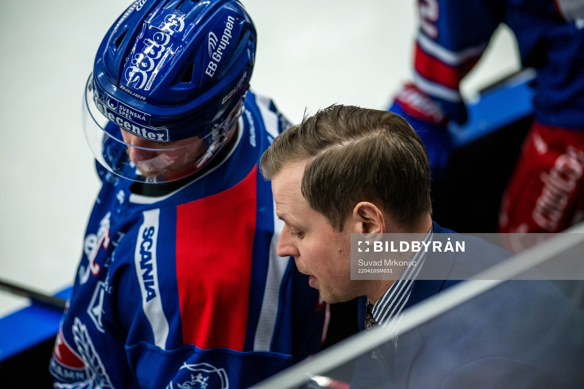 Oskarshamns tränare Martin Filander