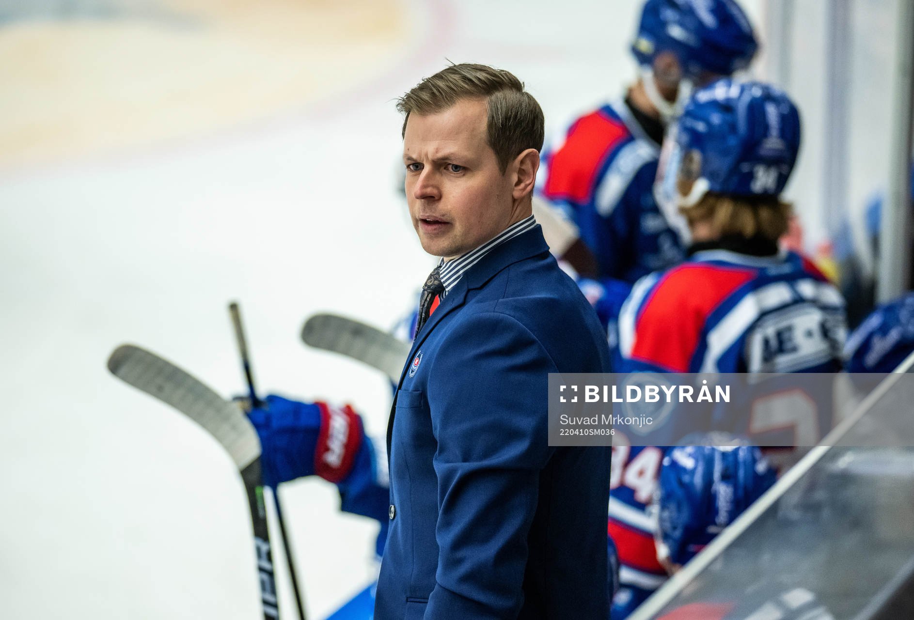Oskarshamns tränare Martin Filander