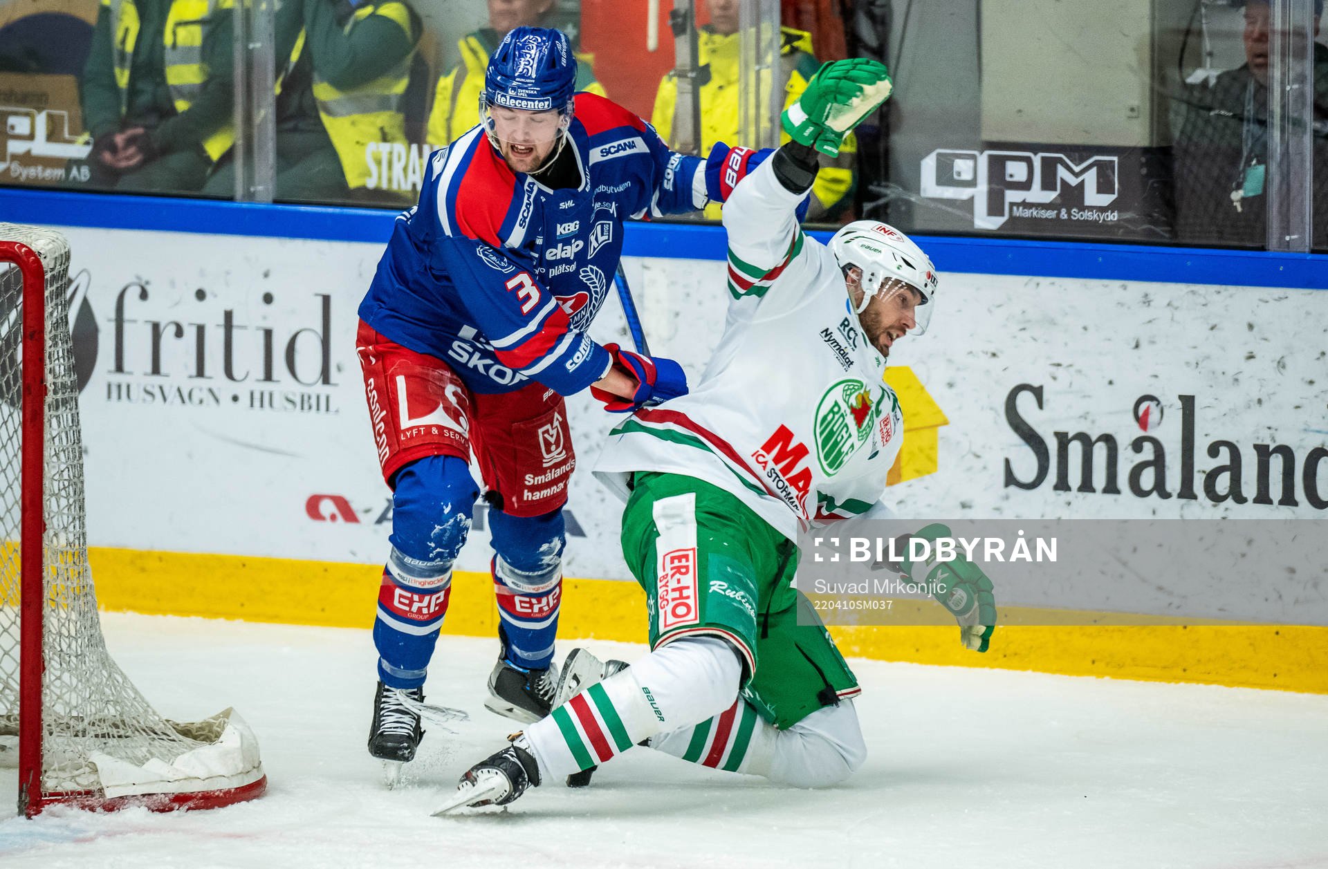 Oskarshamns William Worge Kreü och Rögles Mattias Sjögren