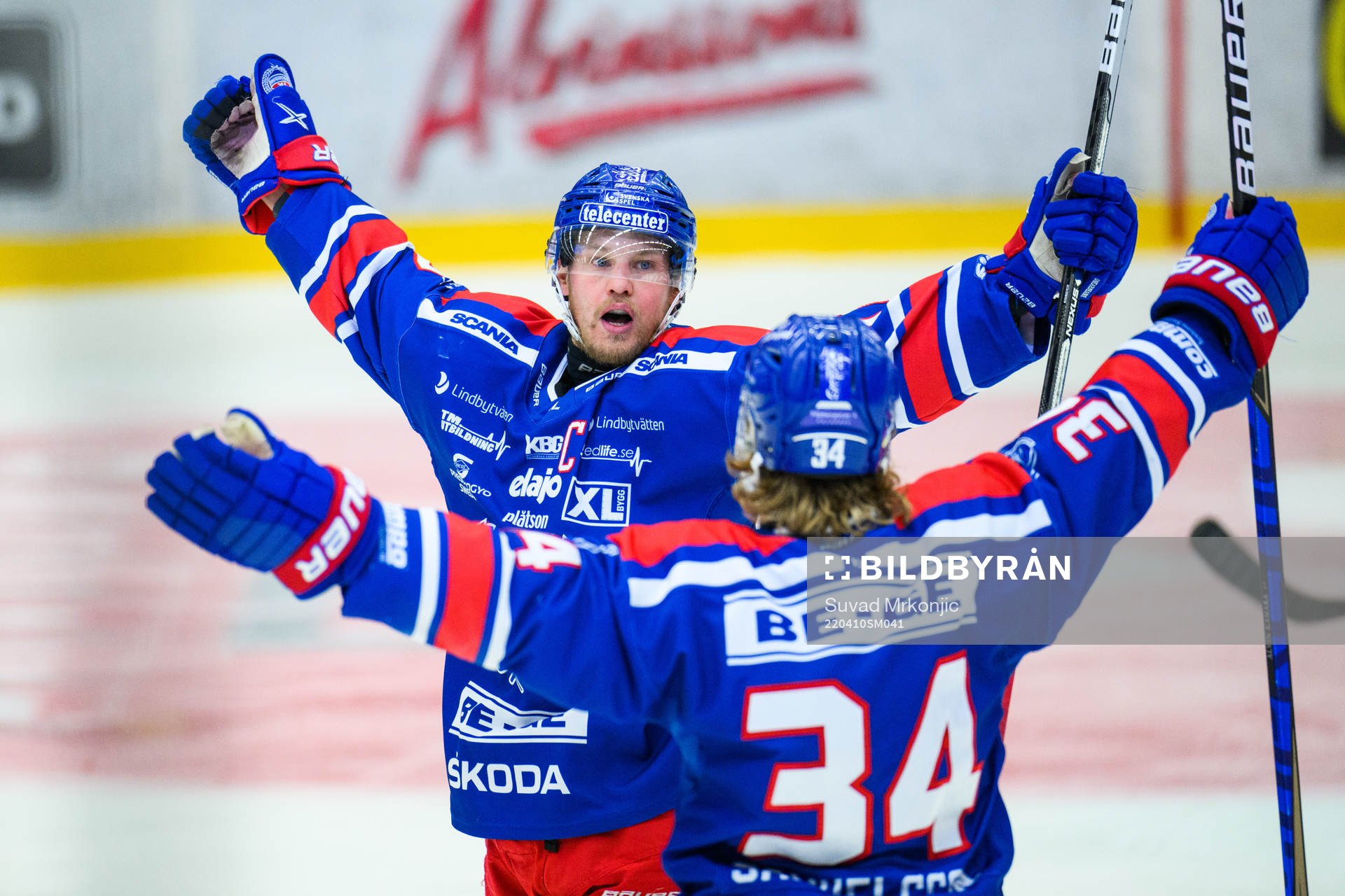 Oskarshamns Jonas Engström jublar