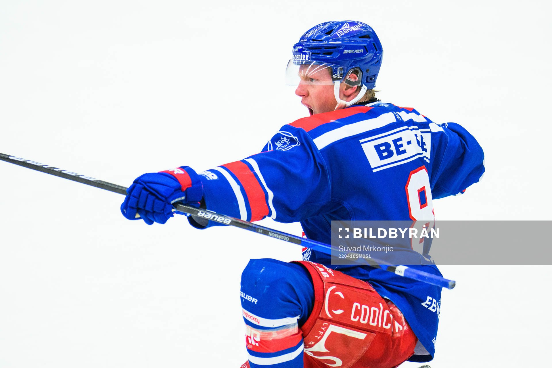 Oskarshamns Fredrik Olofsson jublar