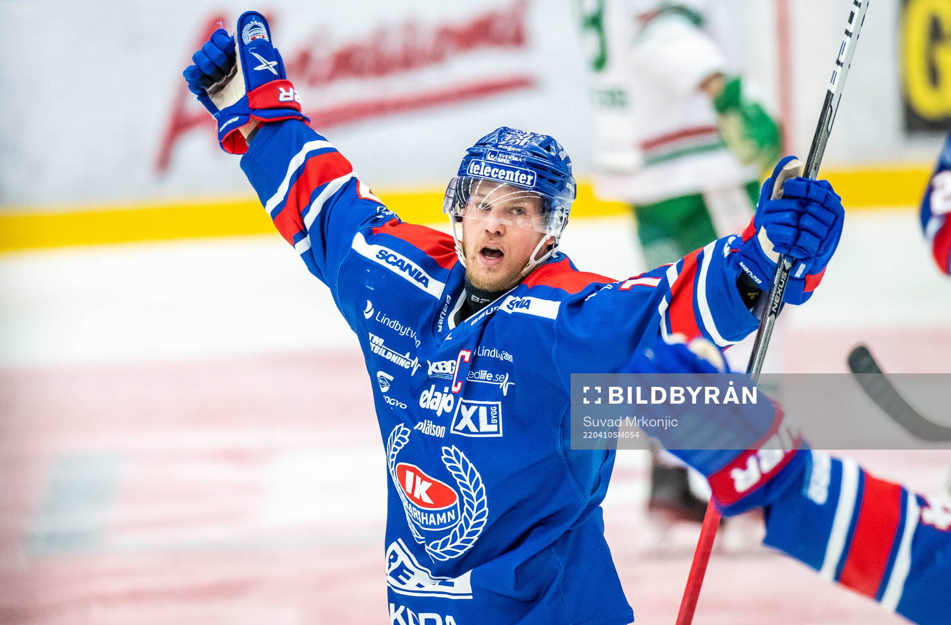 Oskarshamns Jonas Engström jublar