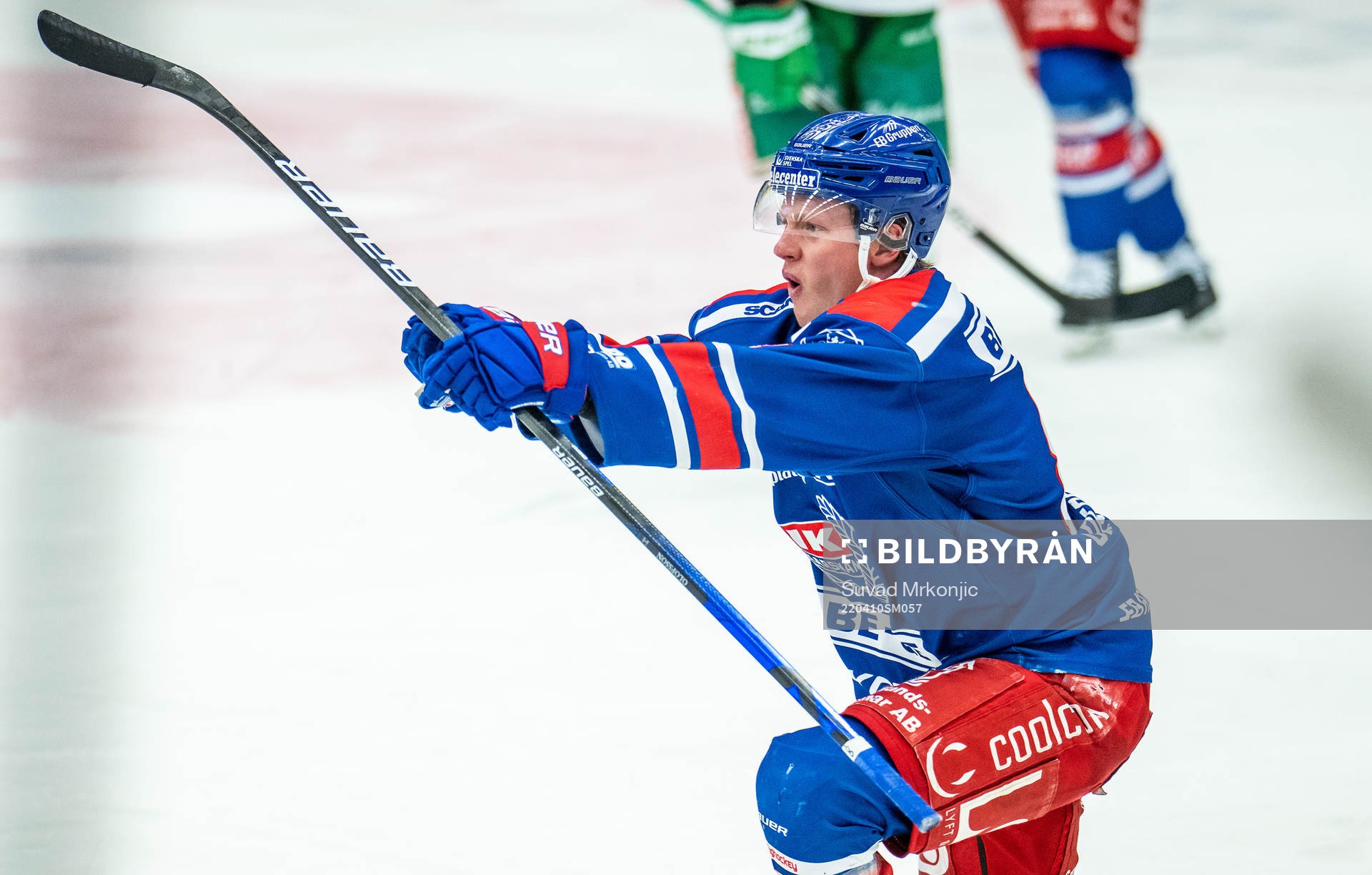 Oskarshamns Fredrik Olofsson jublar