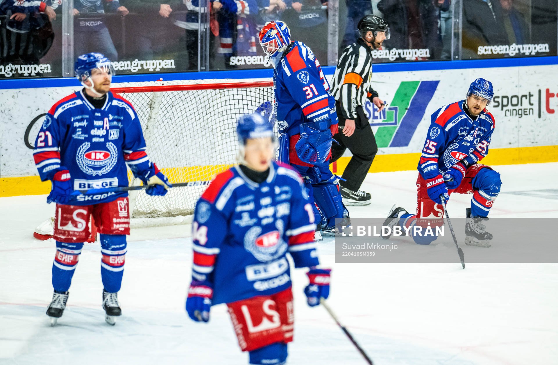 Oskarshamns spelare deppar